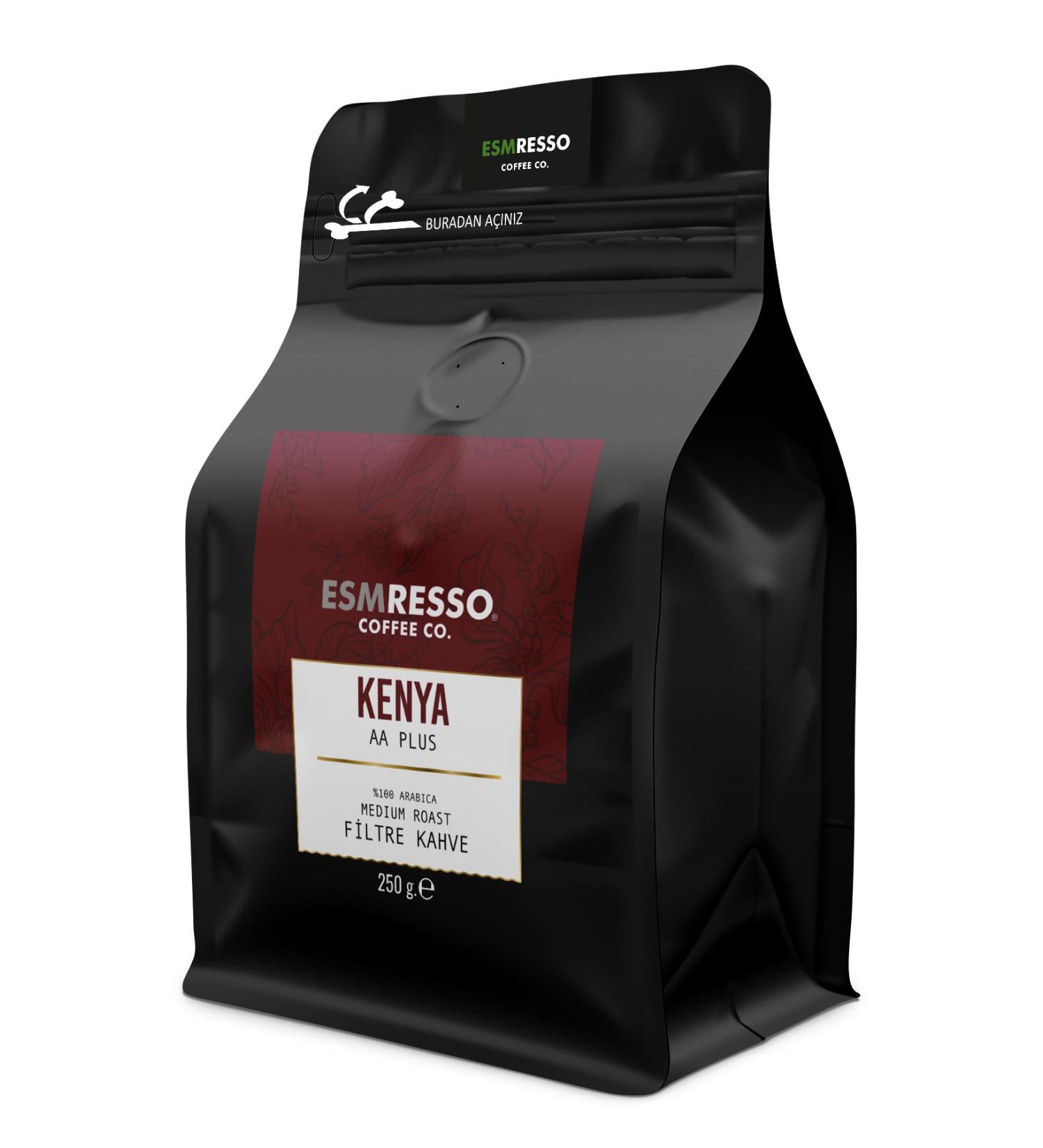 Esmresso Kenya Aa Filter Coffee Beans 250 G