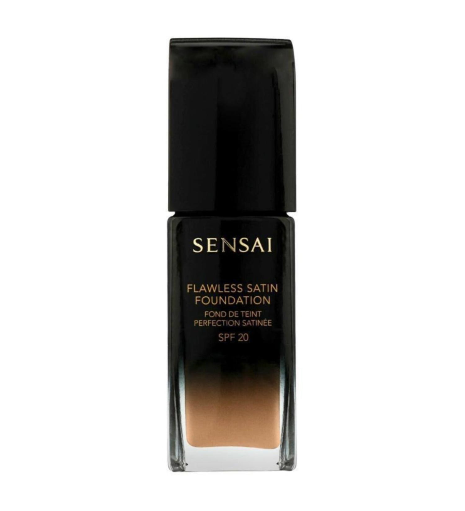 Sensai Flawless Satin Foundation Spf20 Fs203 Neutral Beige 30 Ml