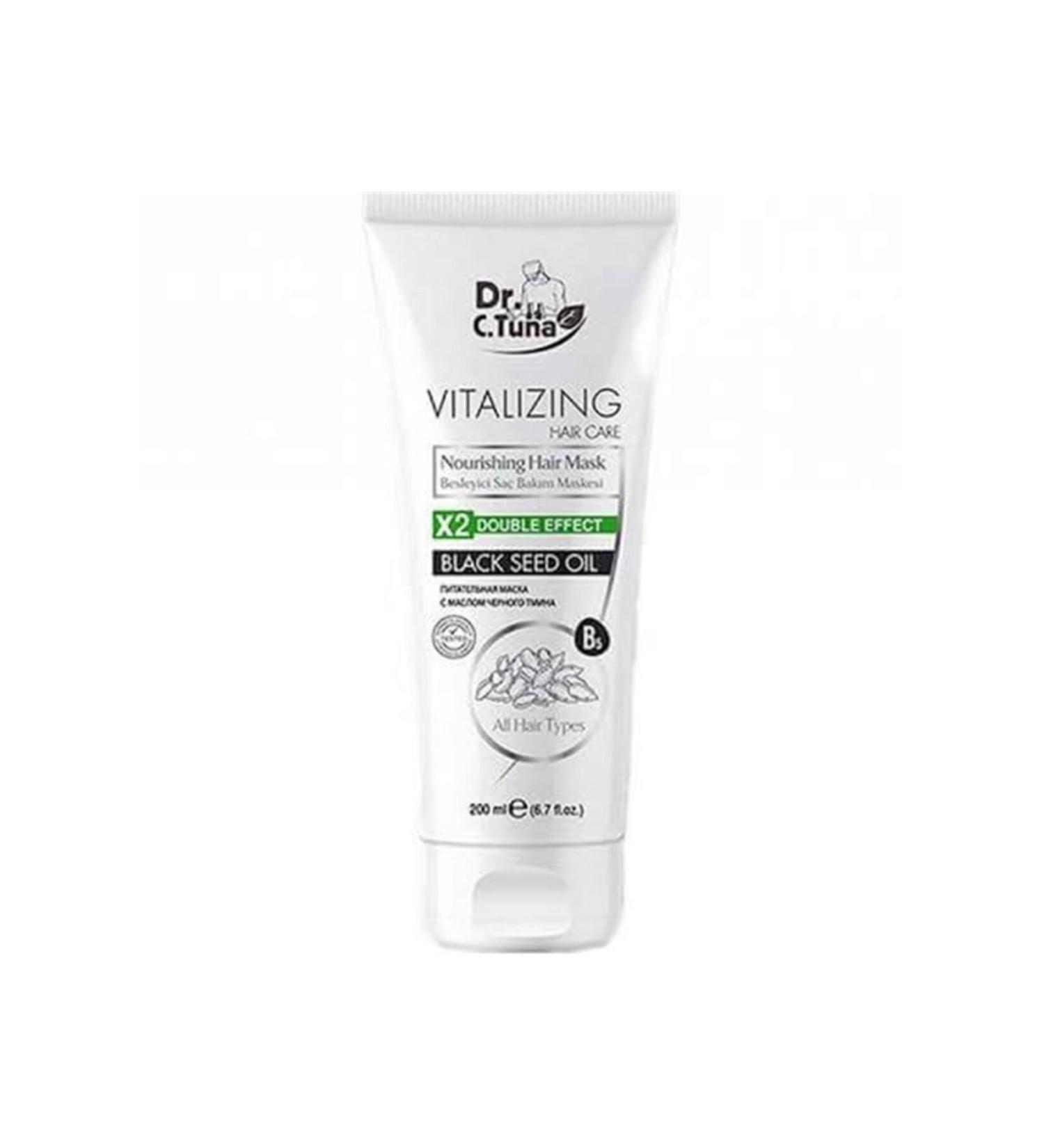 Farmasi Dr.c.tuna Vitalizing Black Cumin Oil Nourishing Care Mask for Damaged Hair 200 ml
