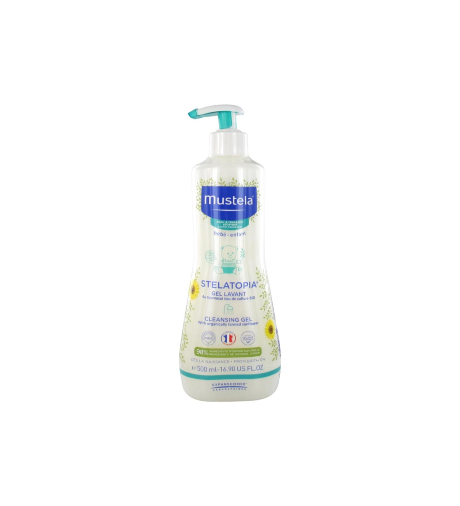 Mustela Stelatopia Cleansing Gel 500 ml Special for Very Dry Skin
