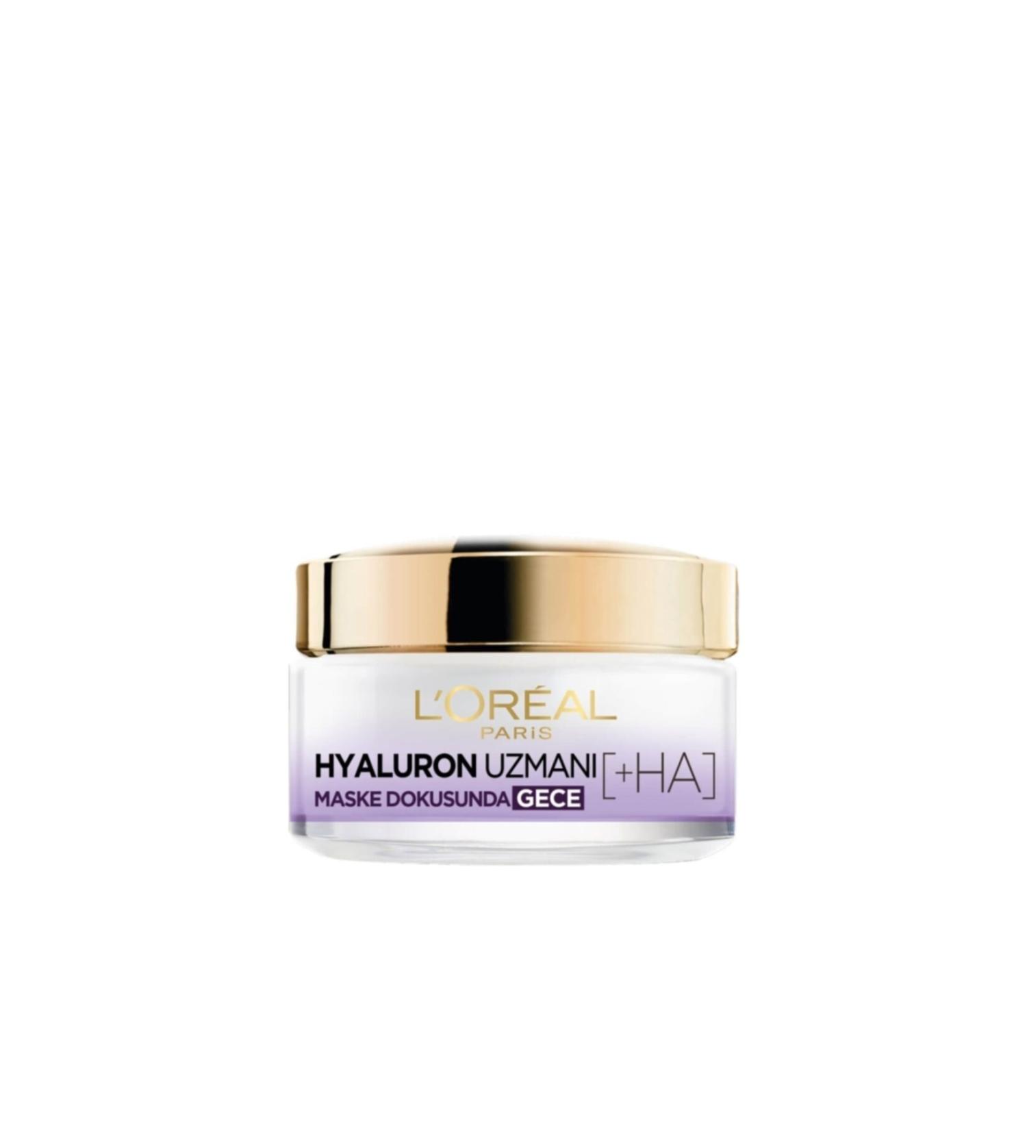 L'Oreal Paris Hyaluron Expert Moisturizing Night Cream 50 ml - Buy Online on GoSupps.com