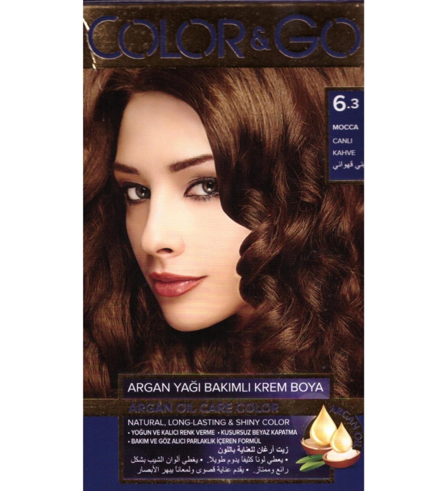 COLOR&GO Color & Go Vivid Brown 6.3 Hair Dye