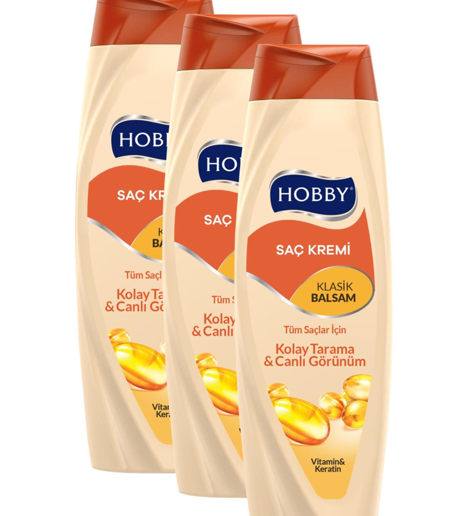 Hobby Hair Conditioner Classic Balsam 500 Mlx3 Pieces