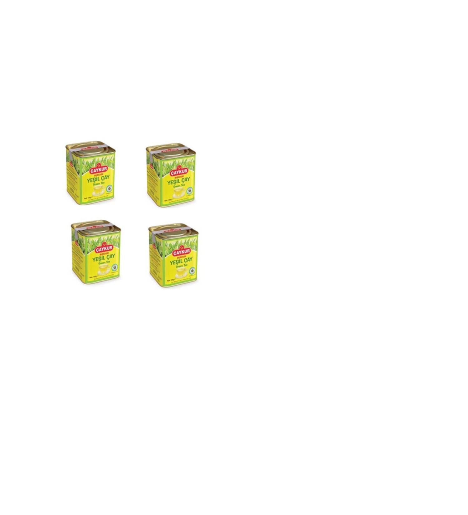 aykur Burcum Green Tea 100 gr X 4