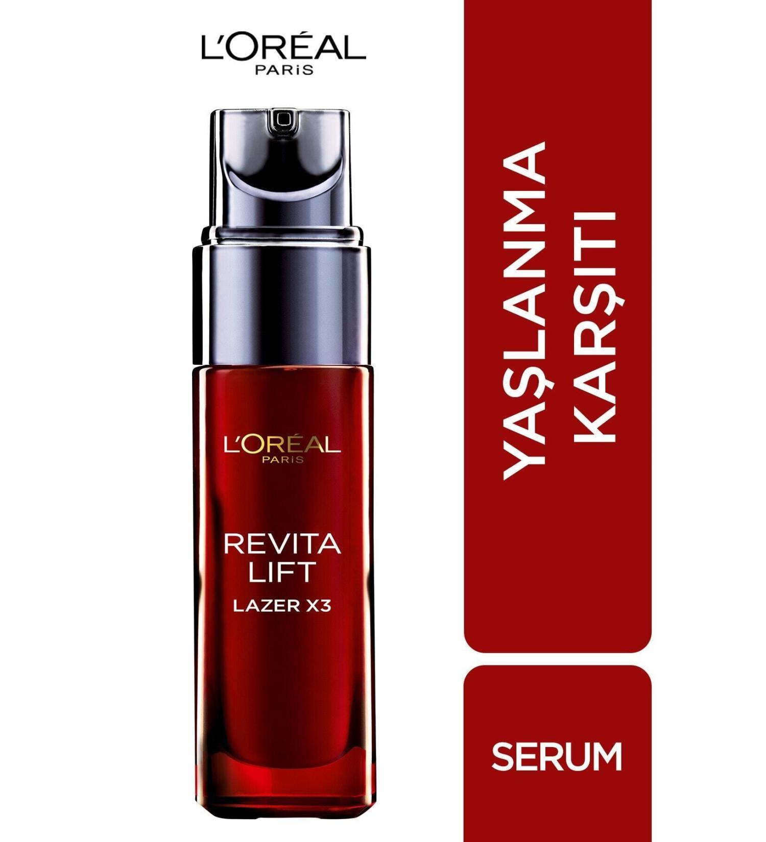 L'Oreal Paris Moisturizing Skin Care Serum - Dermo Expertise Revitalift Laser X3 30 ml - Buy Online on GoSupps.com