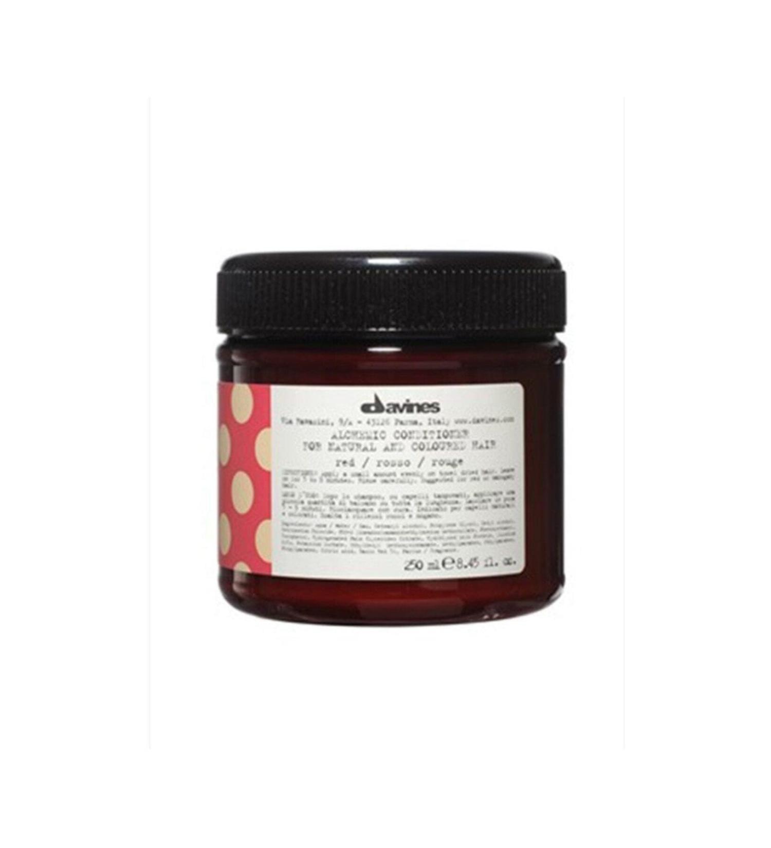 Davines Alchemic Red Conditioner - Colour Refreshing Conditioner for Red Hair 250 ml