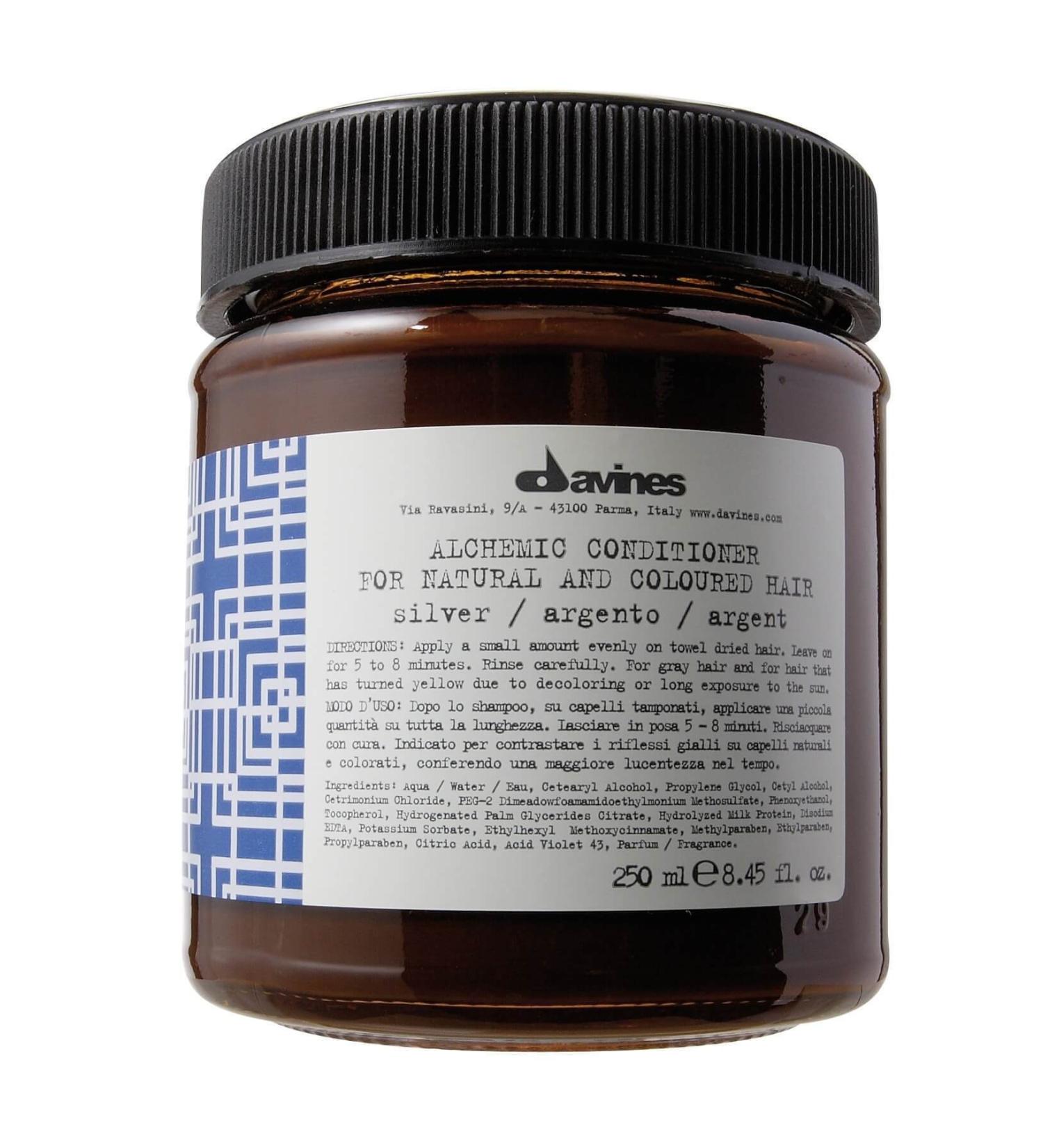 Davines Platinum Blonde Conditioner for White and Grey Hair 250 ml 8004608234043