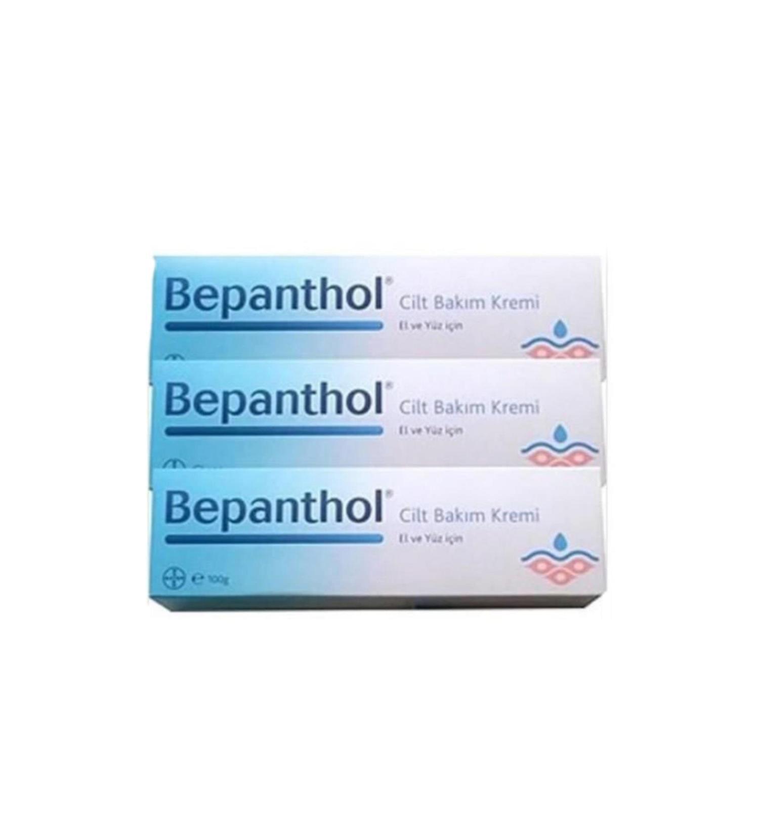 Bepanthol Skin Care Cream 100 Gr 3 pcs