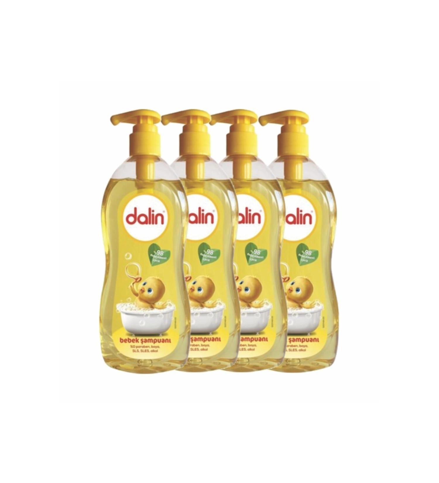 Dalin Shampoo Classic - Organic Content 4 X 900 ml