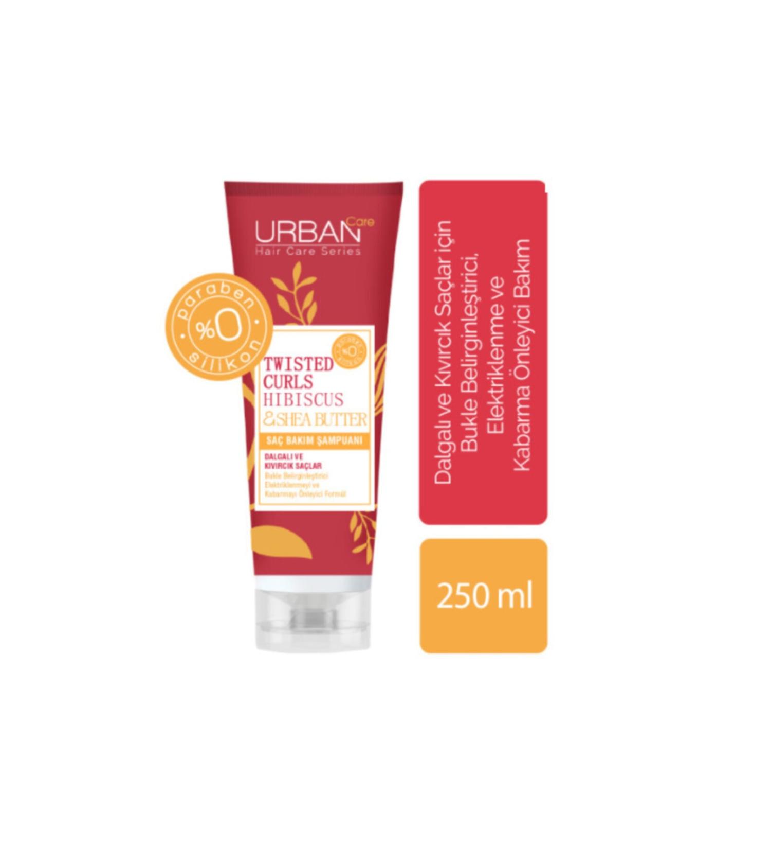 Urban Care Hair Care Shampoo for Wavy and Curly Hair 250 ml