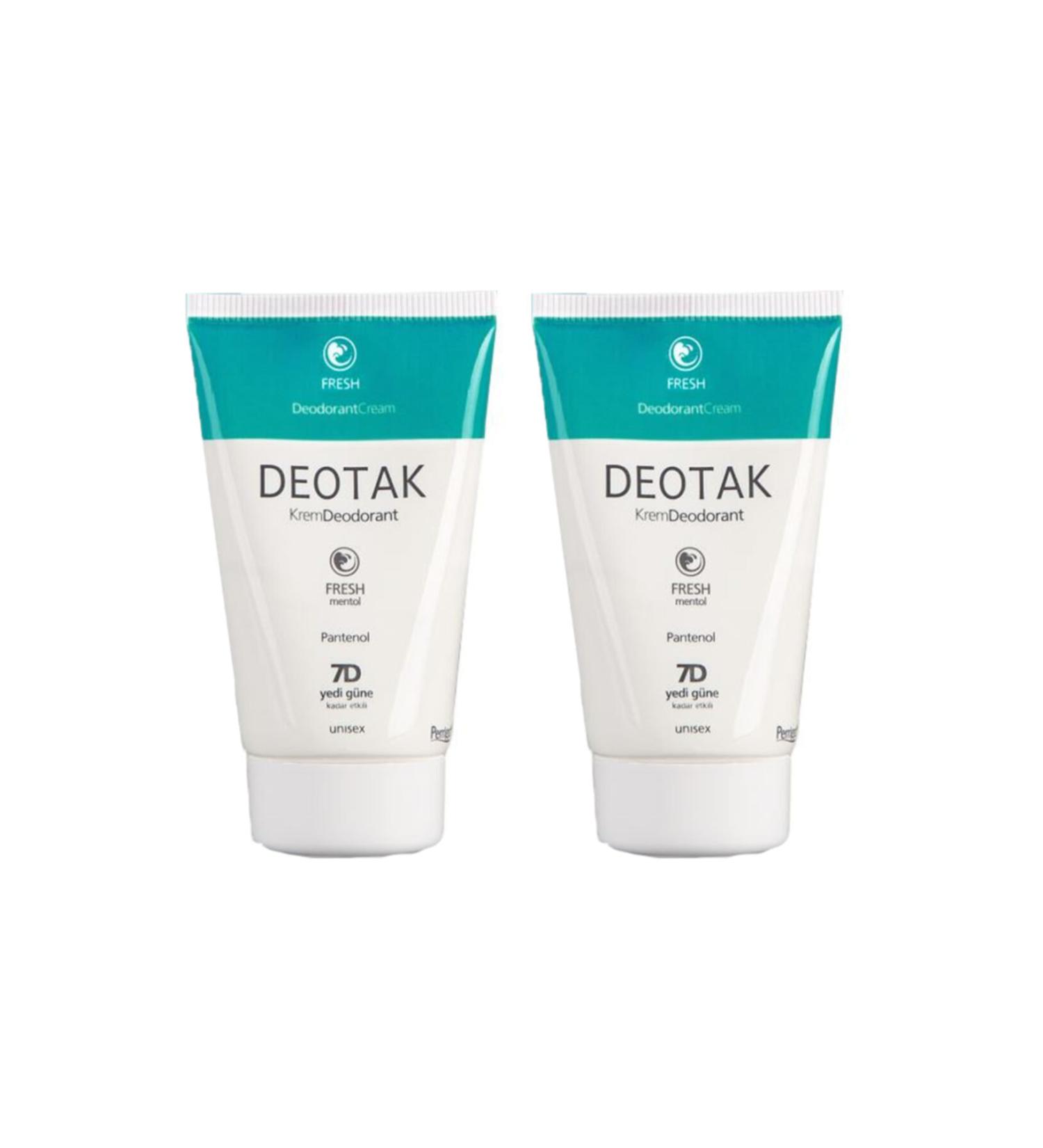 Deotak Unisex Cream Deodorant Set of 2