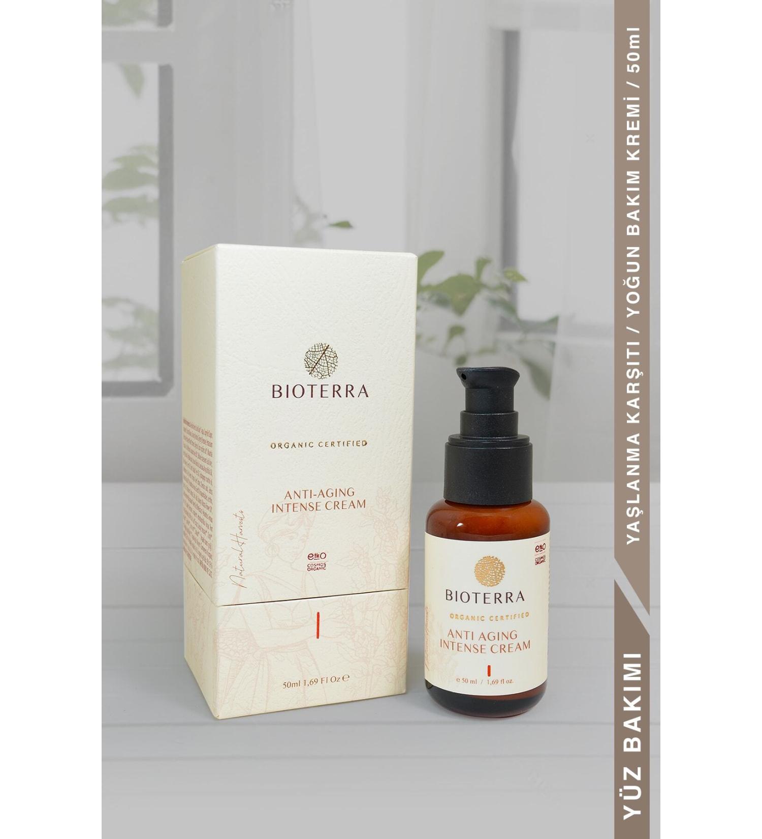 Bioterra Organic Anti Aging Intense Cream 50 ml Anti Aging Intense Cream