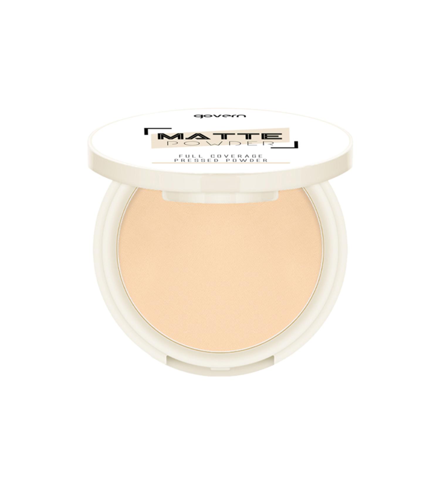 govern High Coverage Matte Powder - Matte Powder - White Skin 02 - Buy Online on GoSupps.com