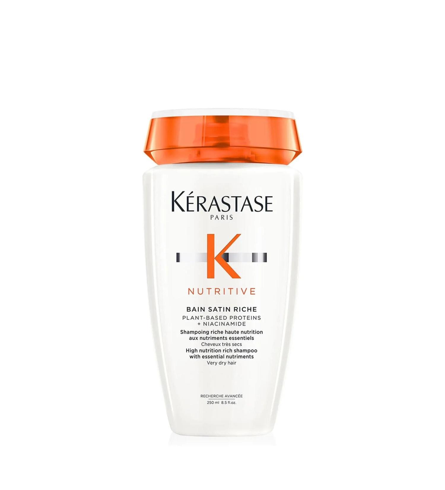 Kerastase Nutritive Nutritive Bain Satin Riche Intense Moisturizing Shampoo 250 Ml Kerastase - Buy Online on GoSupps.com