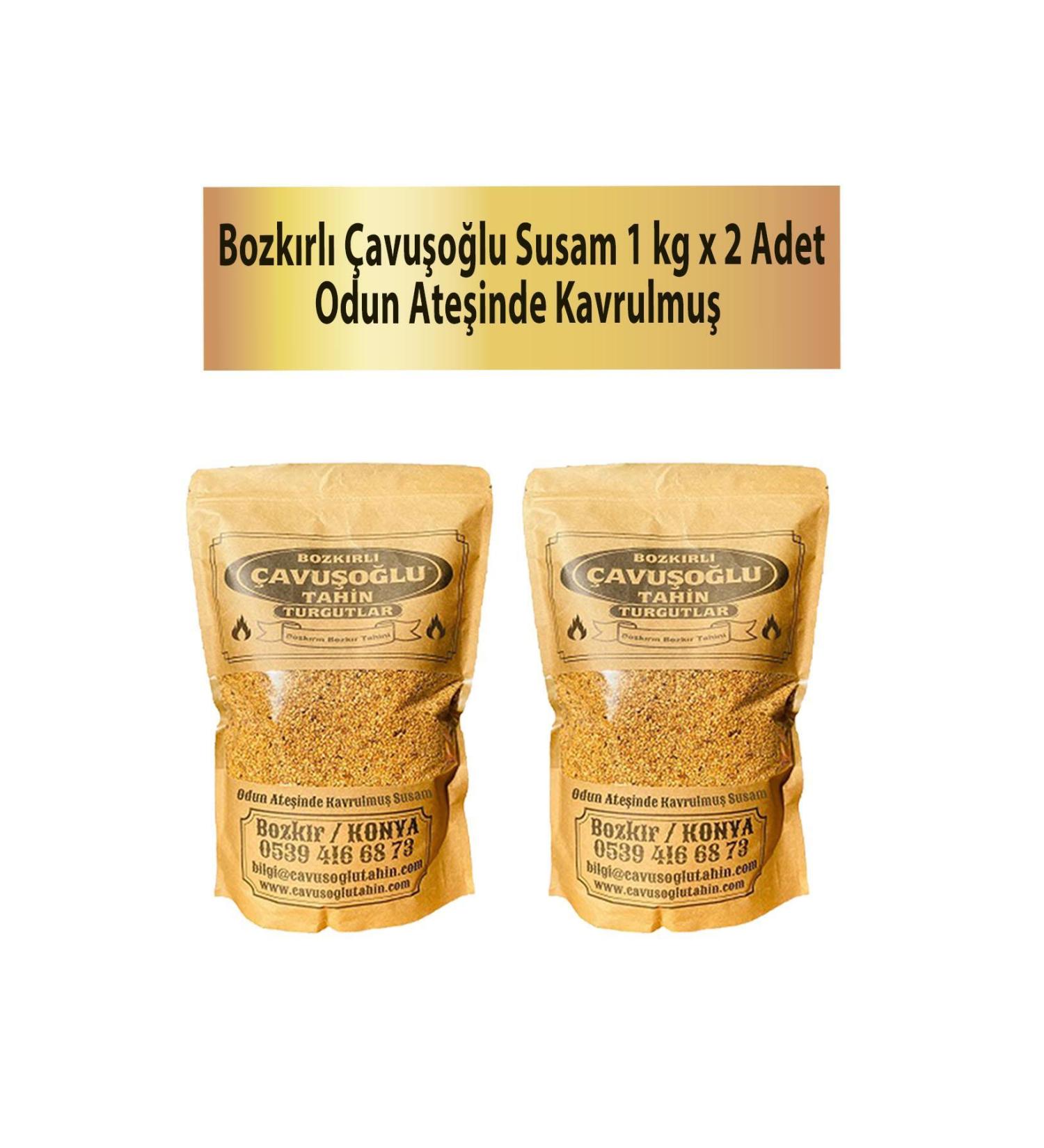 Bozk rl avu o lu Wood Fire Roasted Sesame 1 Kg x 2 Pieces
