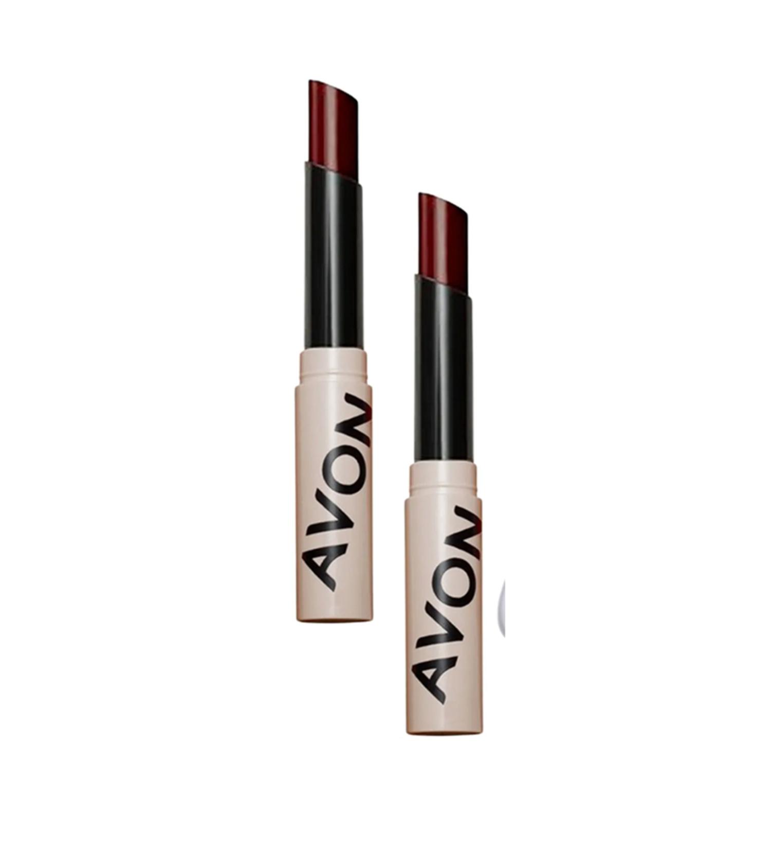 Avon Tinted Lip Balm Plum 2 Piece Set
