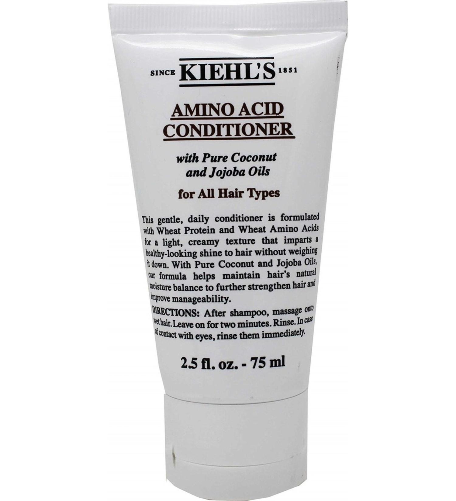 Kiehl's New York Amino Acid Conditioner 75 ml - Coconut Conditioner for Normal Hair