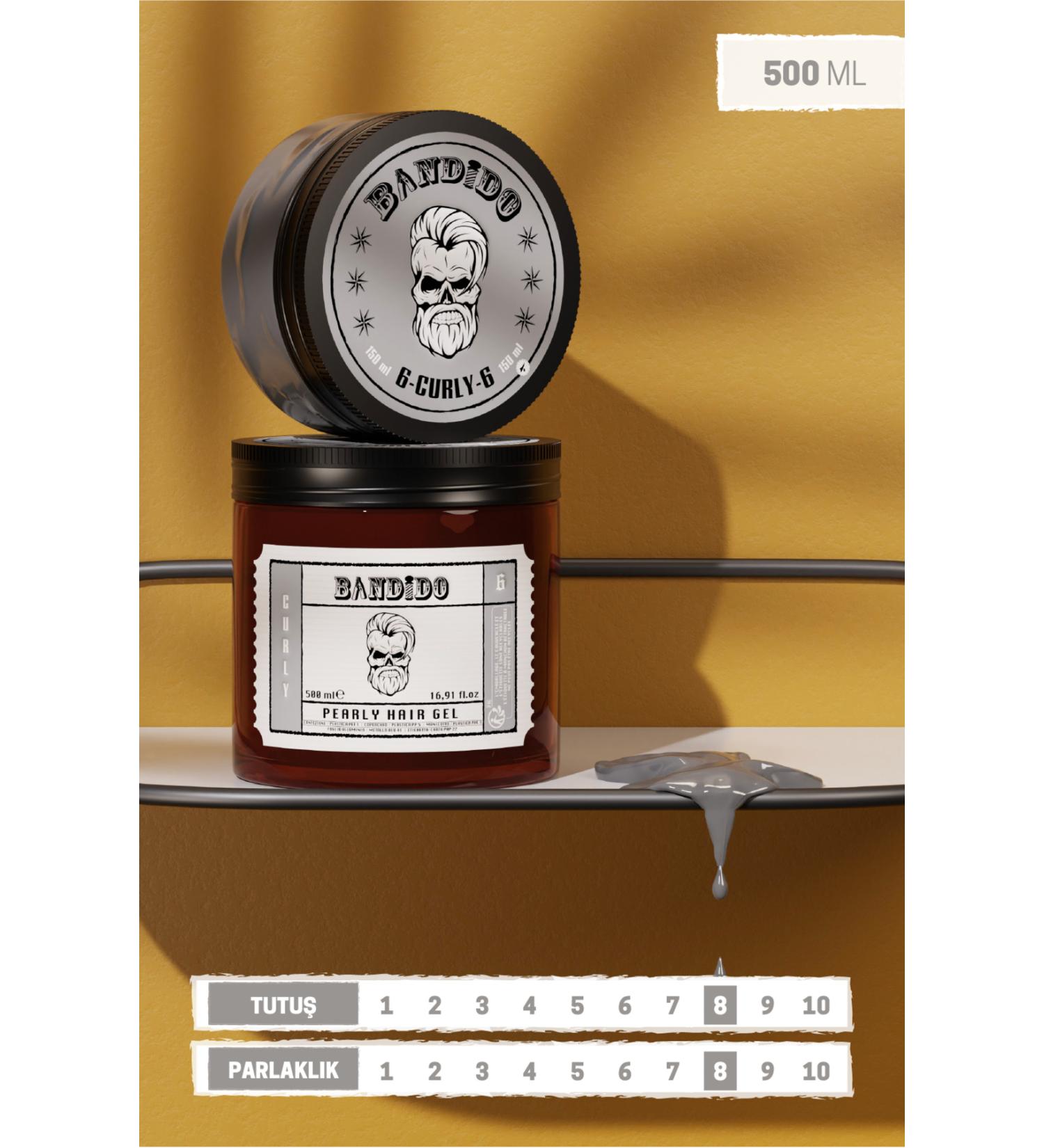 BAND DO Bandido Curly 500 ml / Strong Hair Gel for Curly Hair