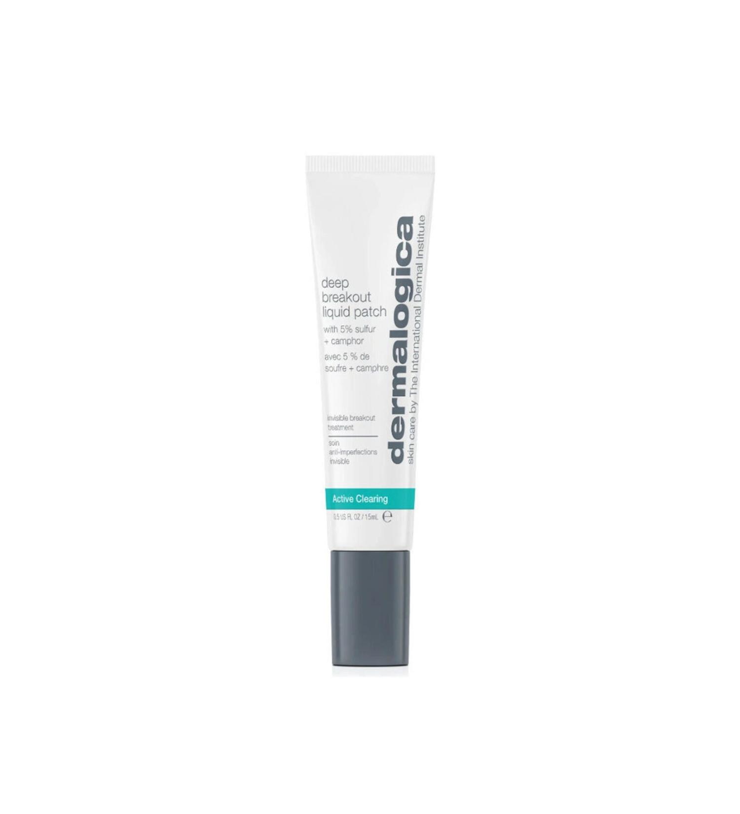 Dermalogica Deep Breakout Liquid Patch Anti-Acne and Pimple Care for Oily and Acne-Prone Skin 15 ml - Buy Online on GoSupps.com