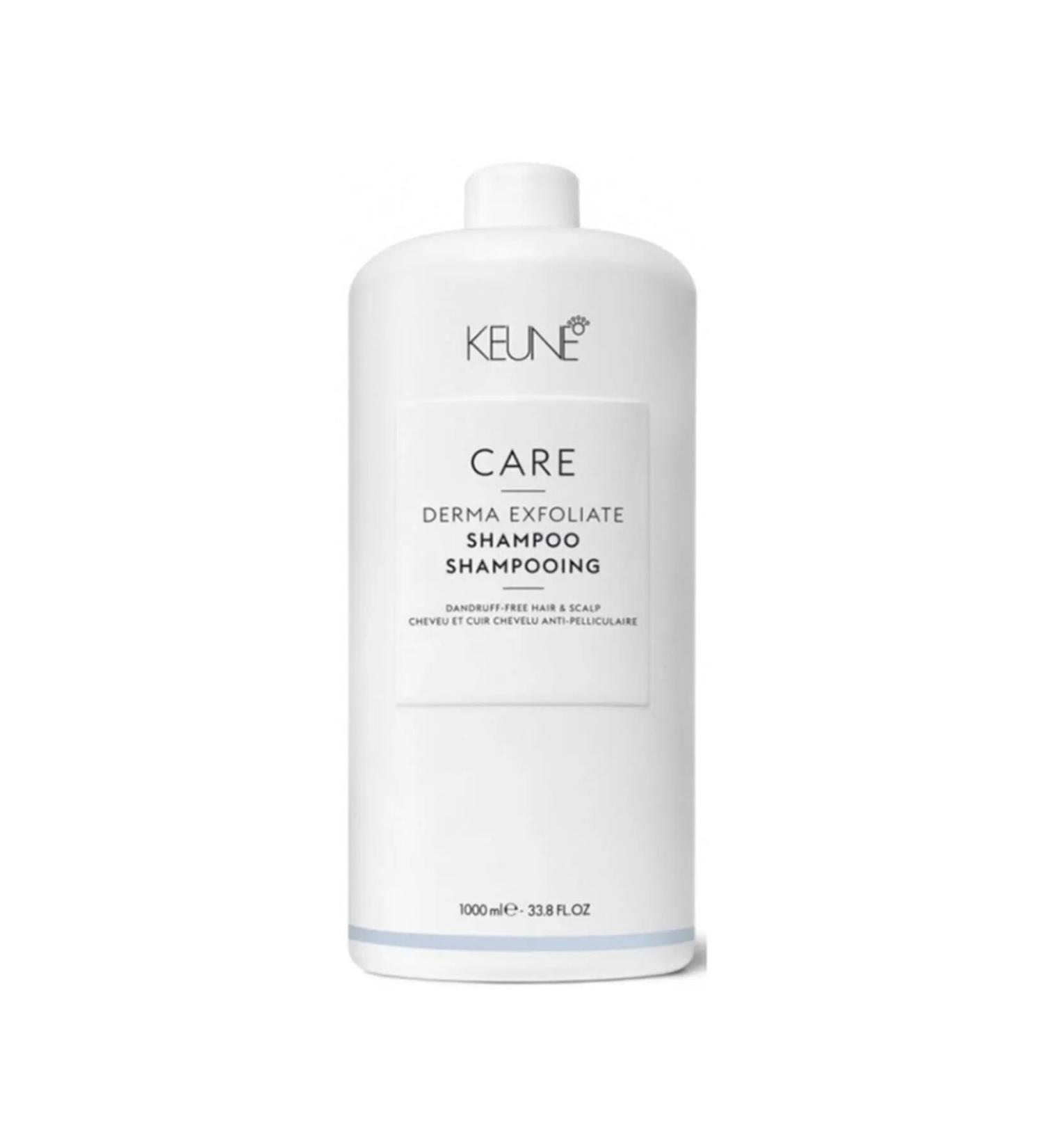 Keune Care Derma Exfoliate Shampoo Anti-Dandruff Shampoo 1000ml -3323011-BeautyBar-mnbhxfgurh