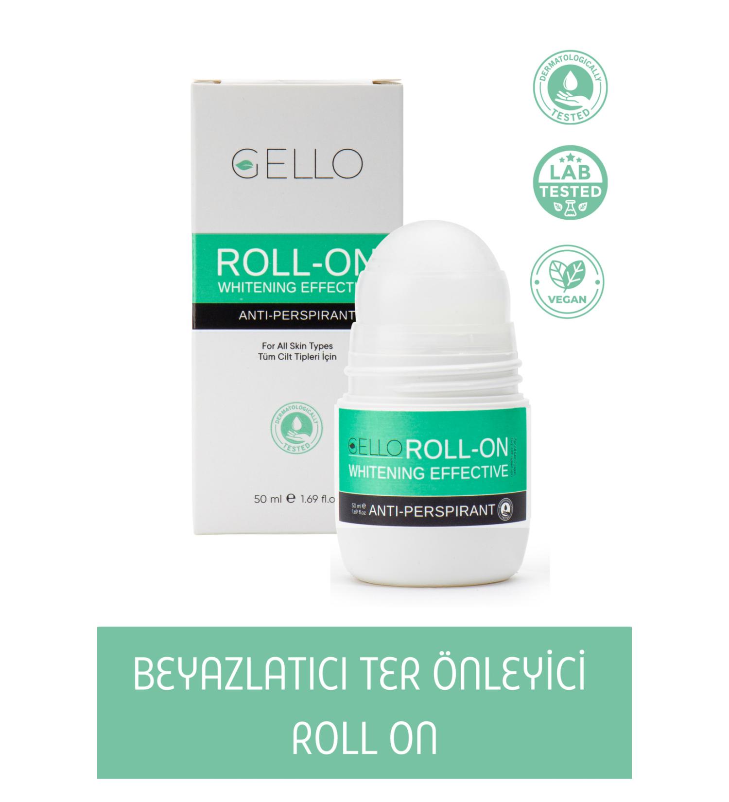 GELLO Whitening Roll On Sweat and Anti-Sweat 50 ml