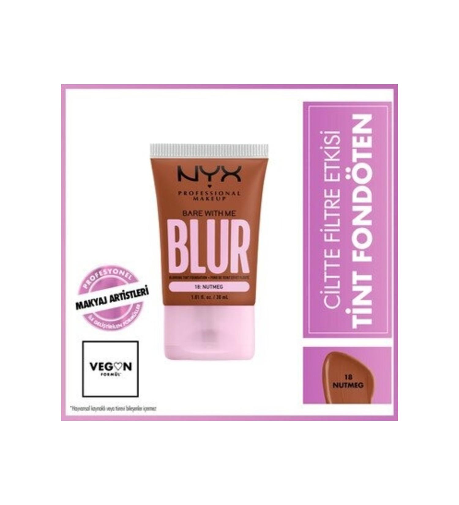 NYX Professional Makeup Tint Foundation 18 Nutmeg