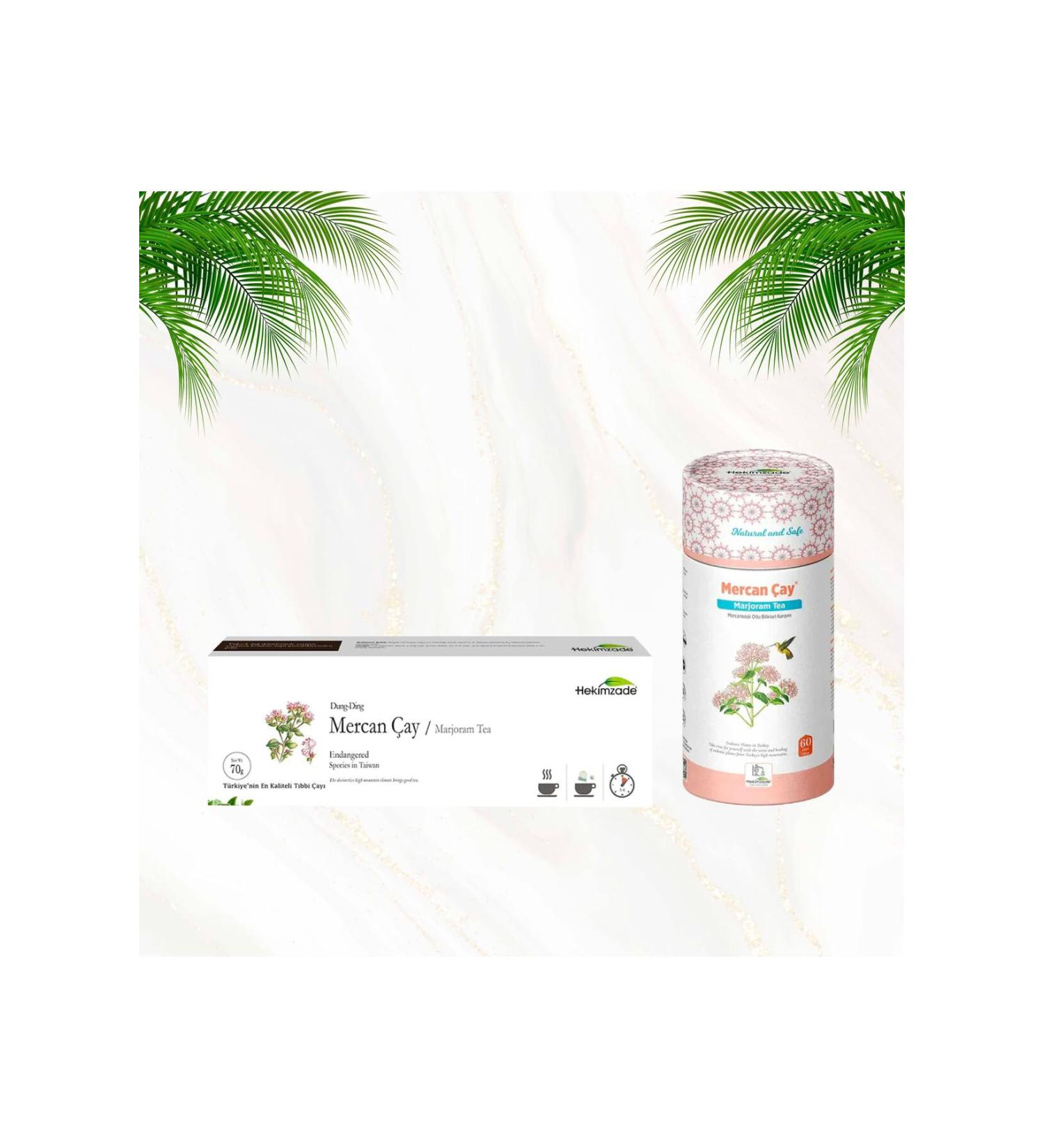 Hekimzade Mercan - Herbal Package Tea Containing Black Pepper and Coral