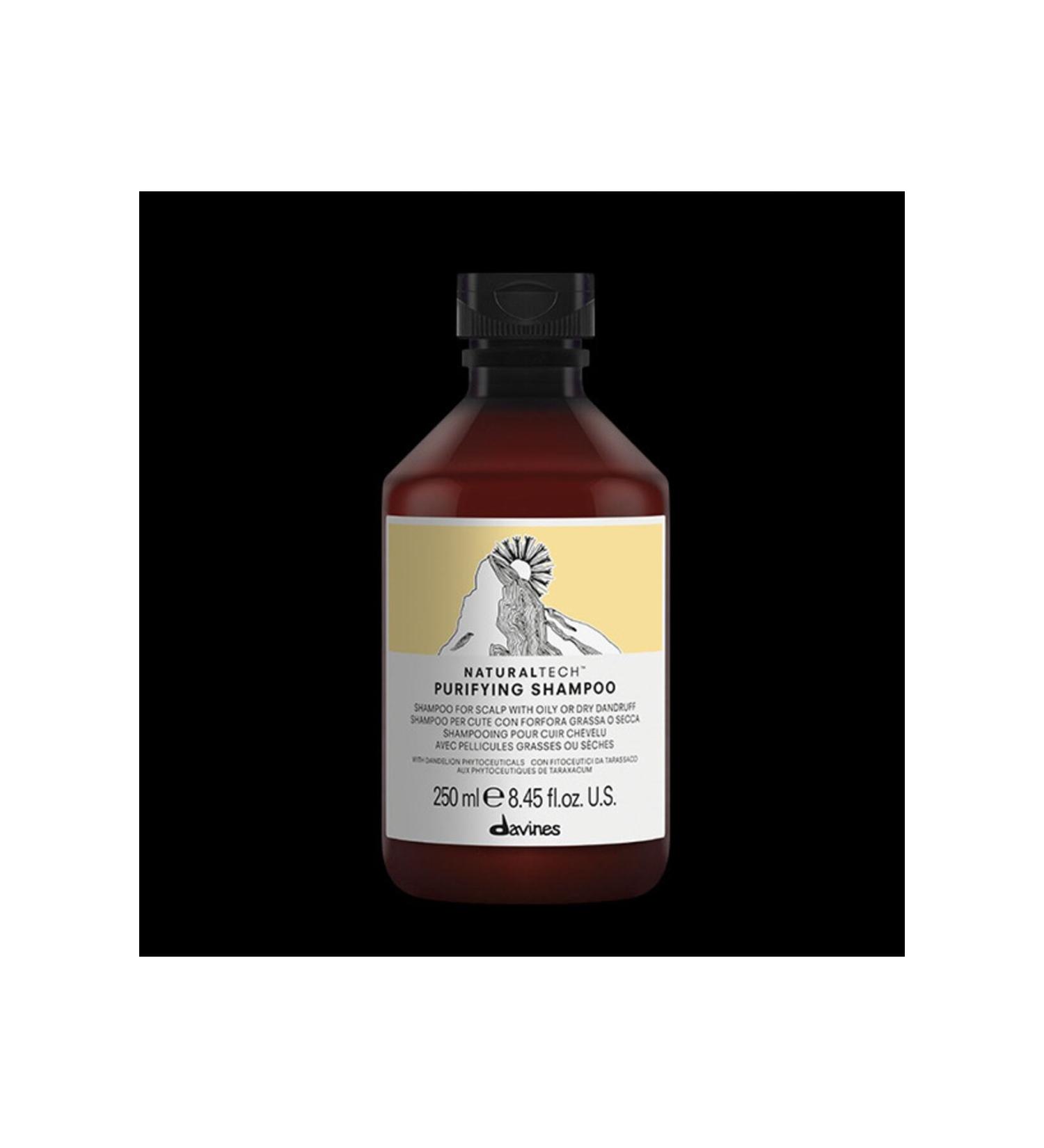 Davines Naturaltech Purifying Shampoo Anti-Dandruff Shampoo 250ml 154quatto