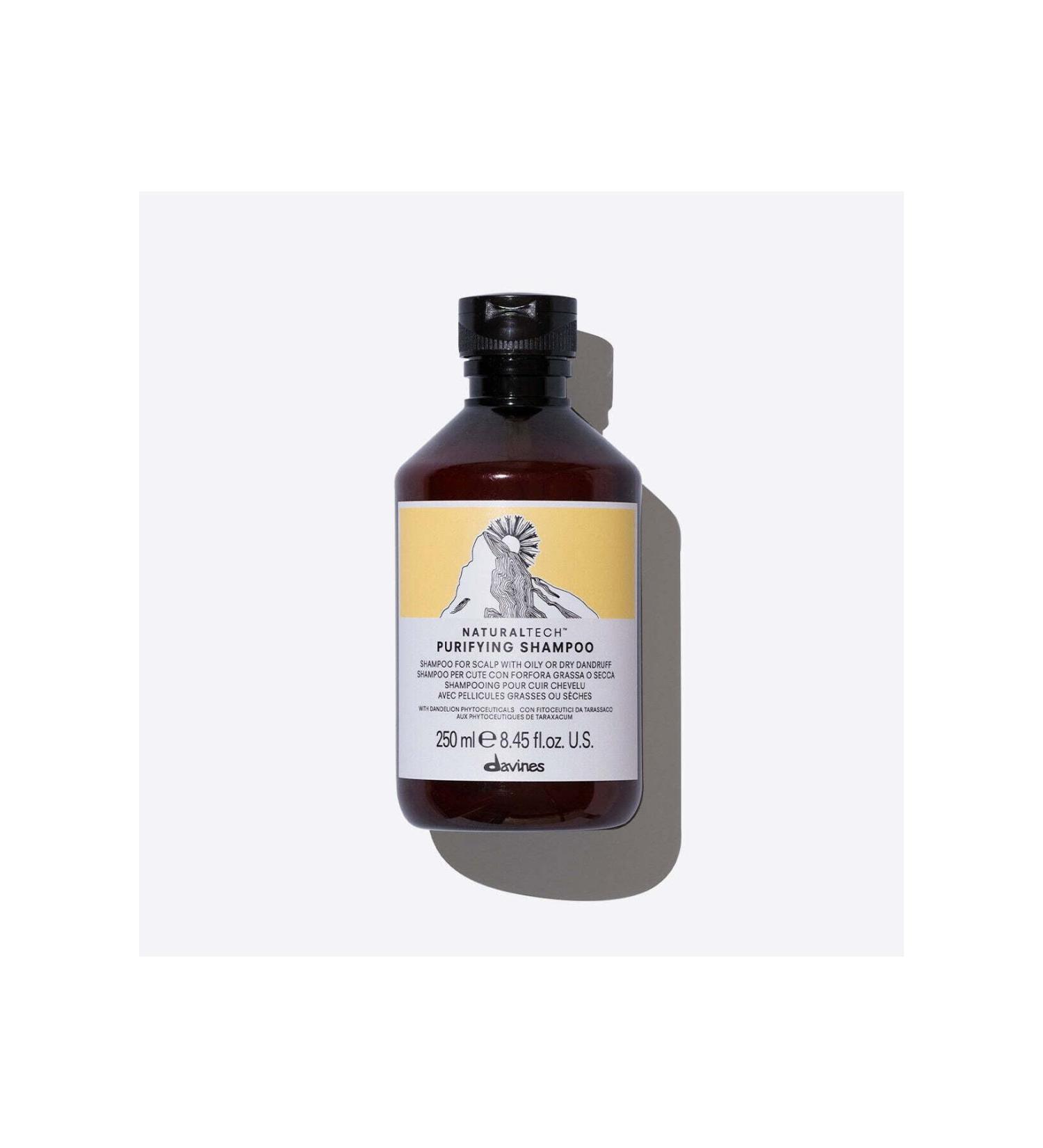 Davines Vegan Naturaltech Purifying Shampoo Anti Dandruff Shampoo 250ml 317kuatto