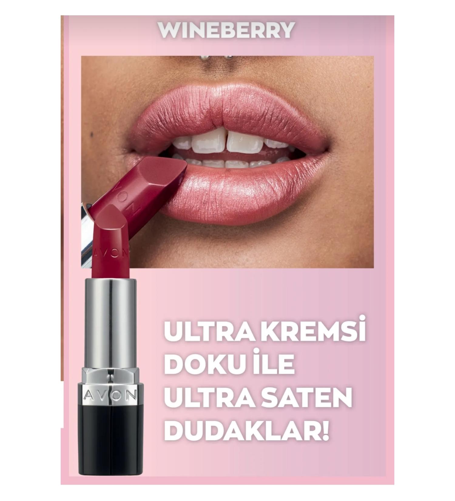 Avon Ultra Creamy Lipstick Wineberry - Buy Online on GoSupps.com