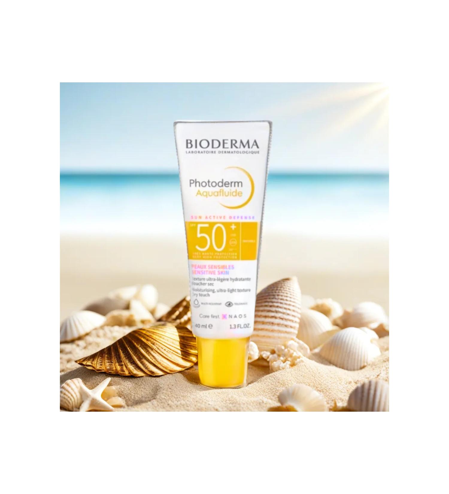 Bioderma Photoderm Aquafluid SPF50+ All Skin High Protection Colorless Sun Cream 40 ml