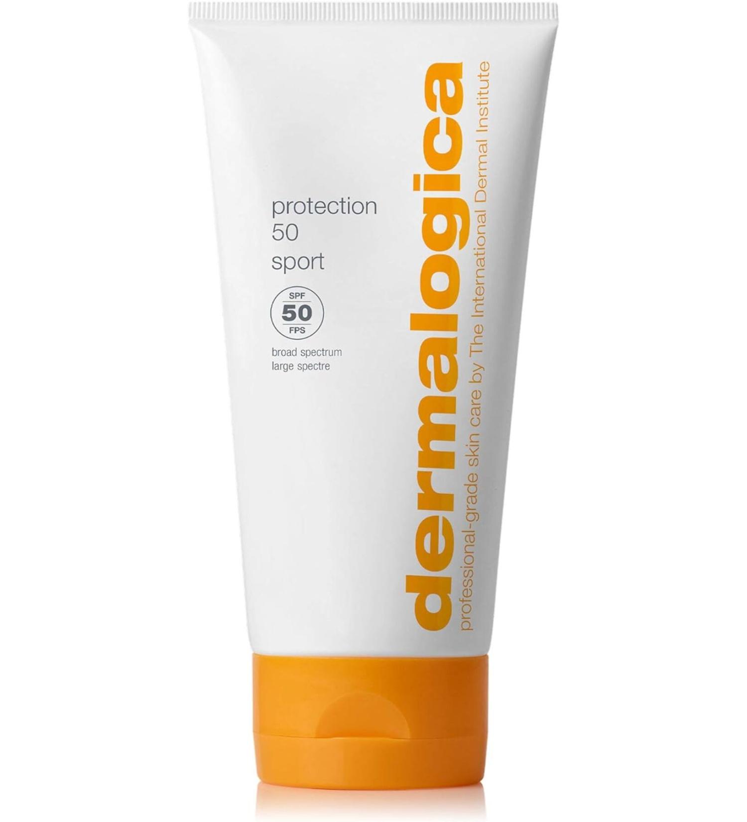 Dermalogica Protection 50 Sport - SPF 50+ Waterproof Face and Body Protective Colorless Sun Cream 156 ml