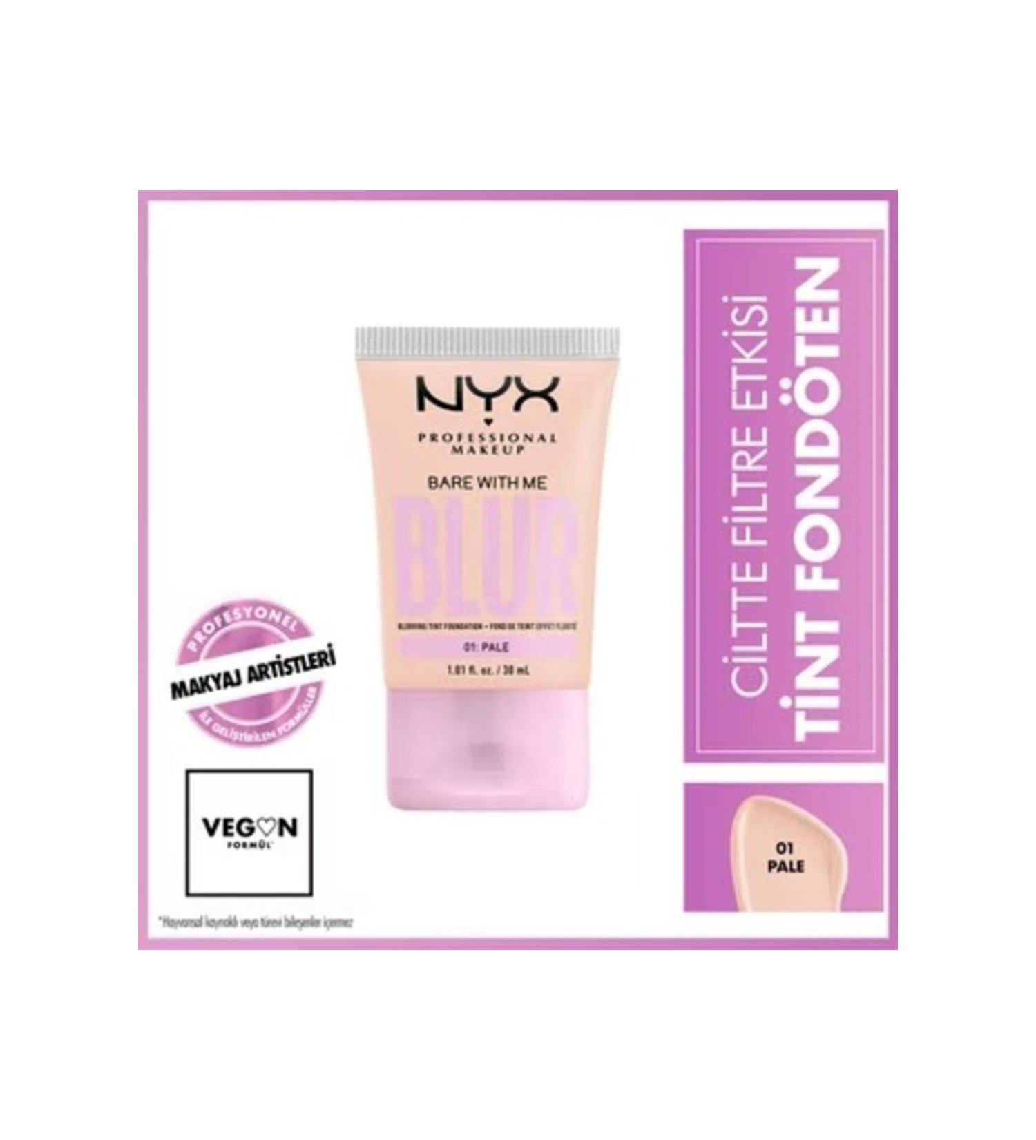 NYX Professional Makeup Tint Foundation 01 Pale