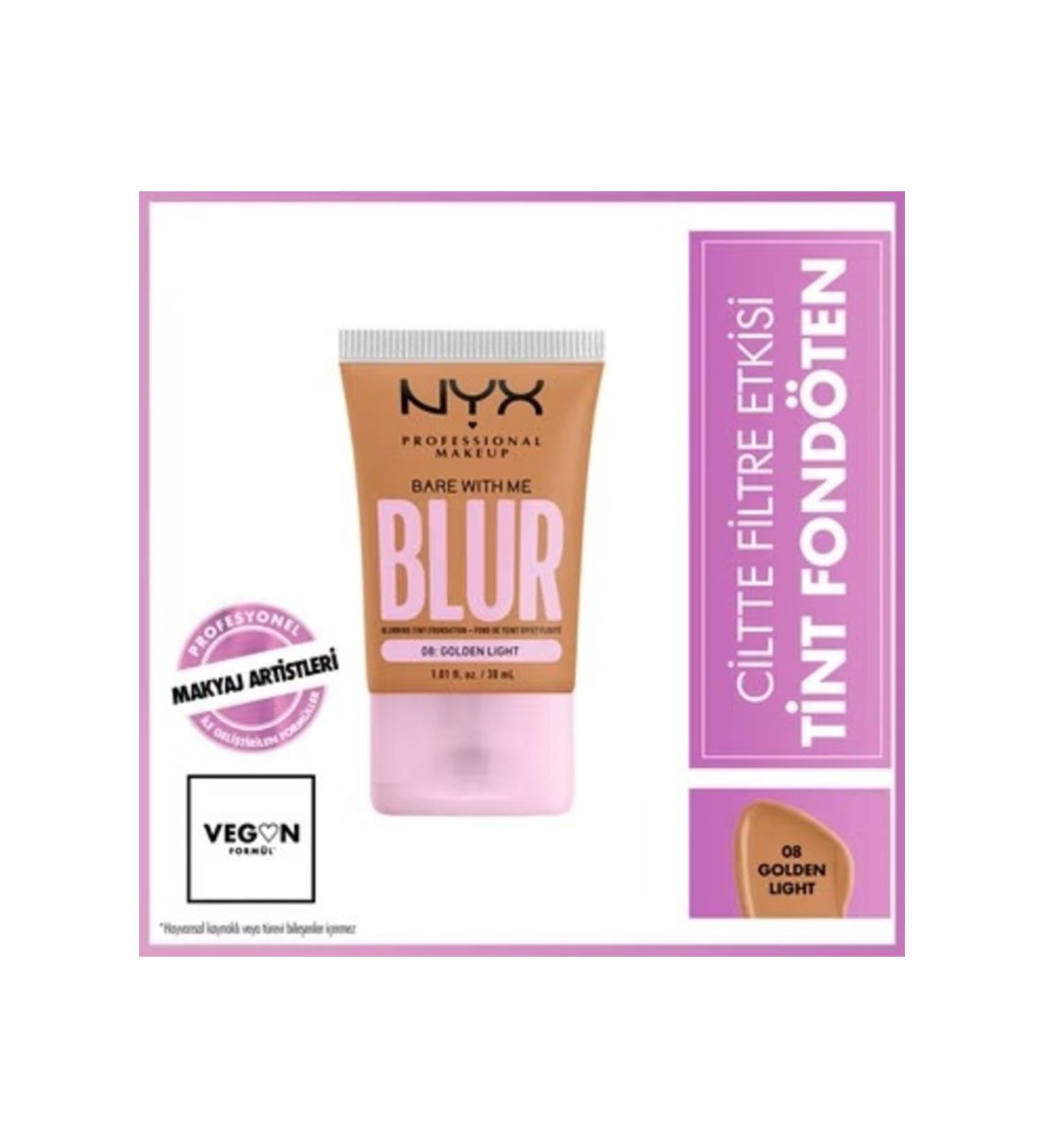 NYX Professional Makeup Tint Foundation 08 Golden Light