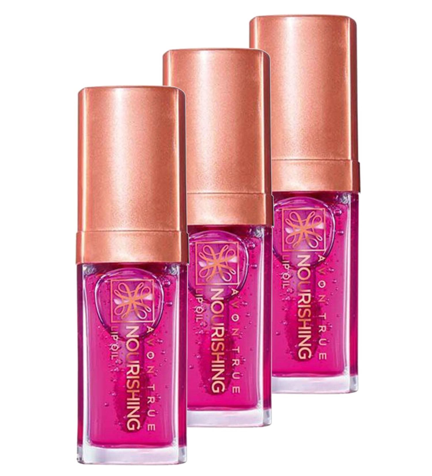 Avon True Nourishing Lip Oil 7 ml Blossom Trio Set - Buy Online on GoSupps.com