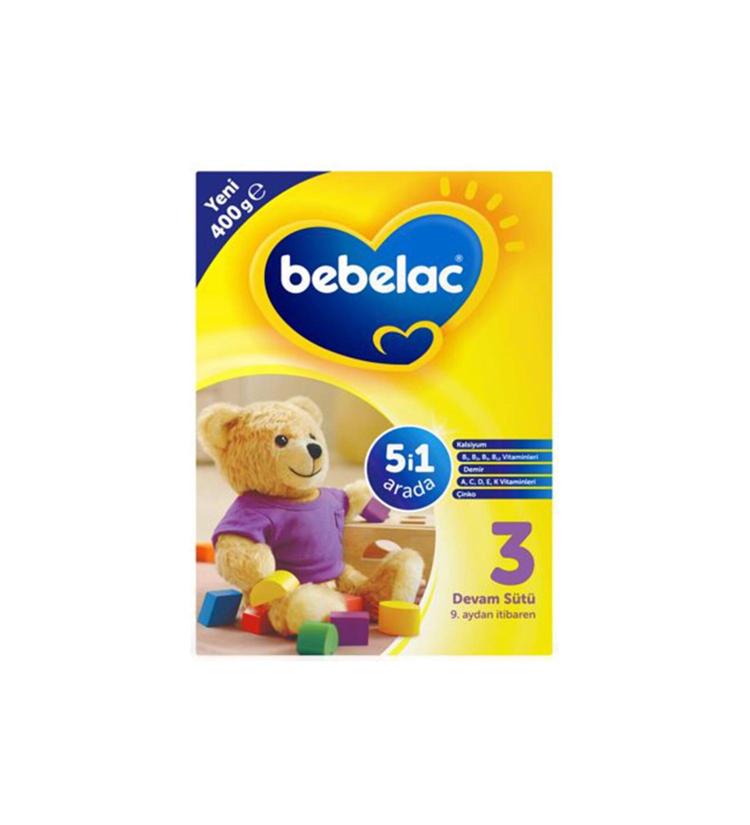 Bebelac Follow-On Milk 3 400 gr