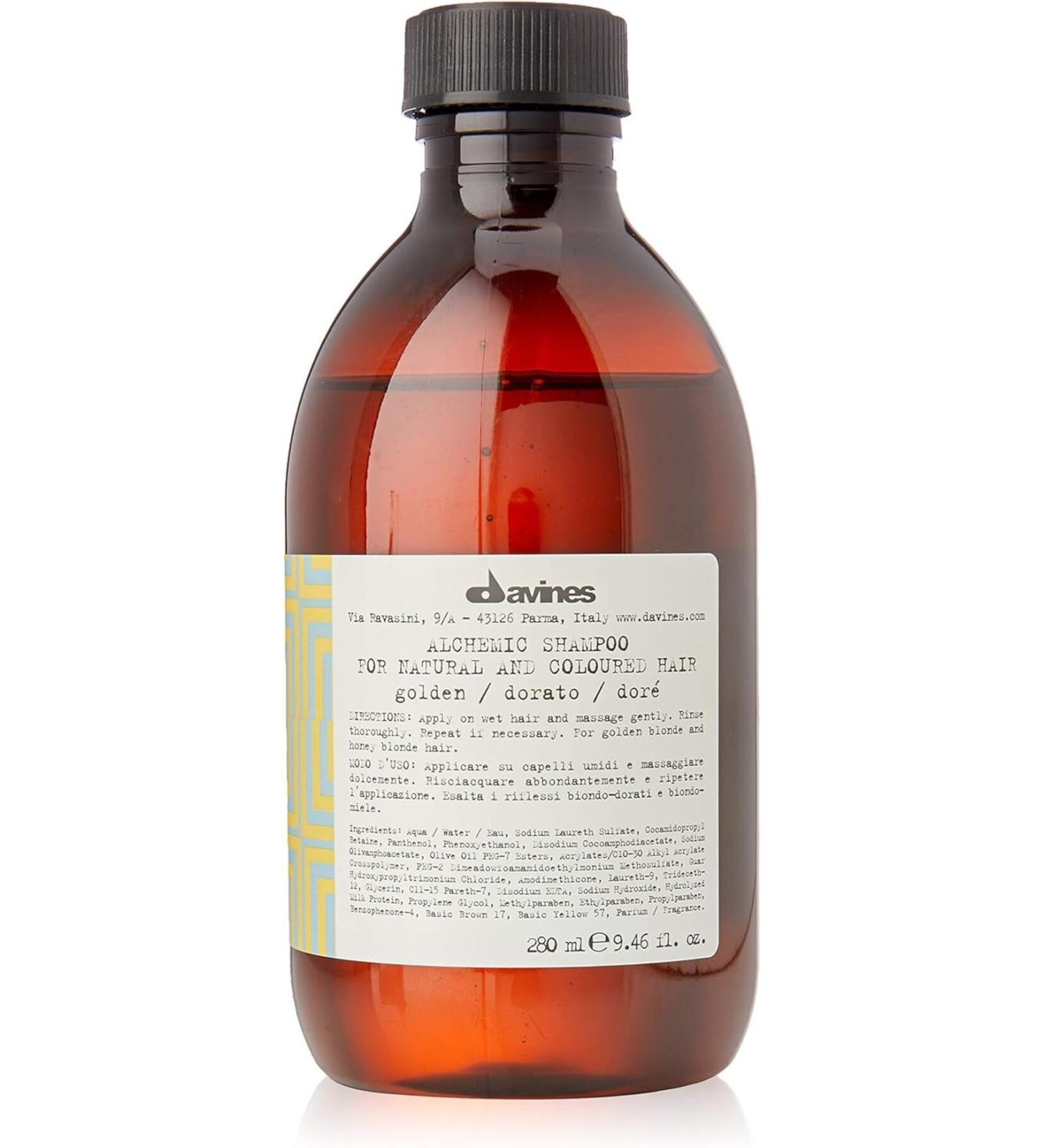 Davines Alchemic Shampoo Golden Blonde Hair Special Shampoo 280 ml noonline371