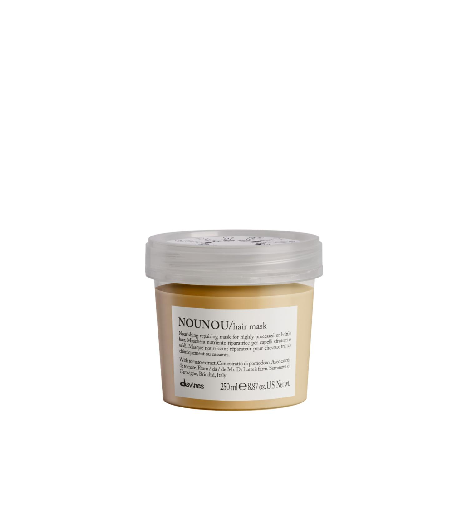 Davines Nounou Hair Mask - Nourishing Care Mask for Treated Hair 250 ml