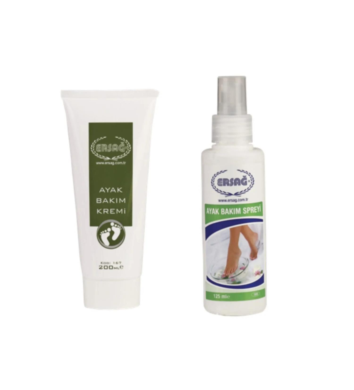 Ersa Foot Care Spray and Foot Care Cream