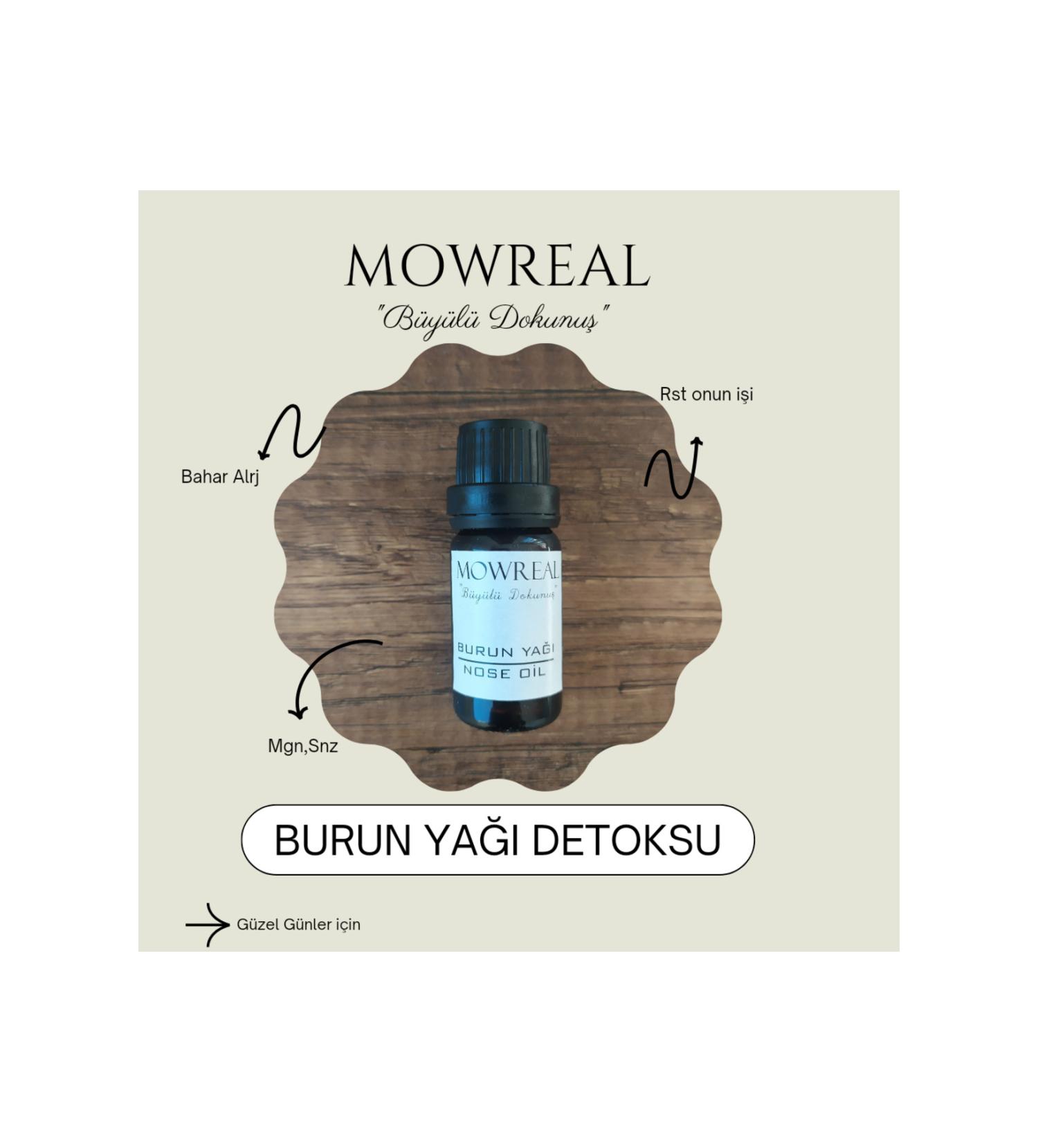 MOWREAL Nose Oil Detox