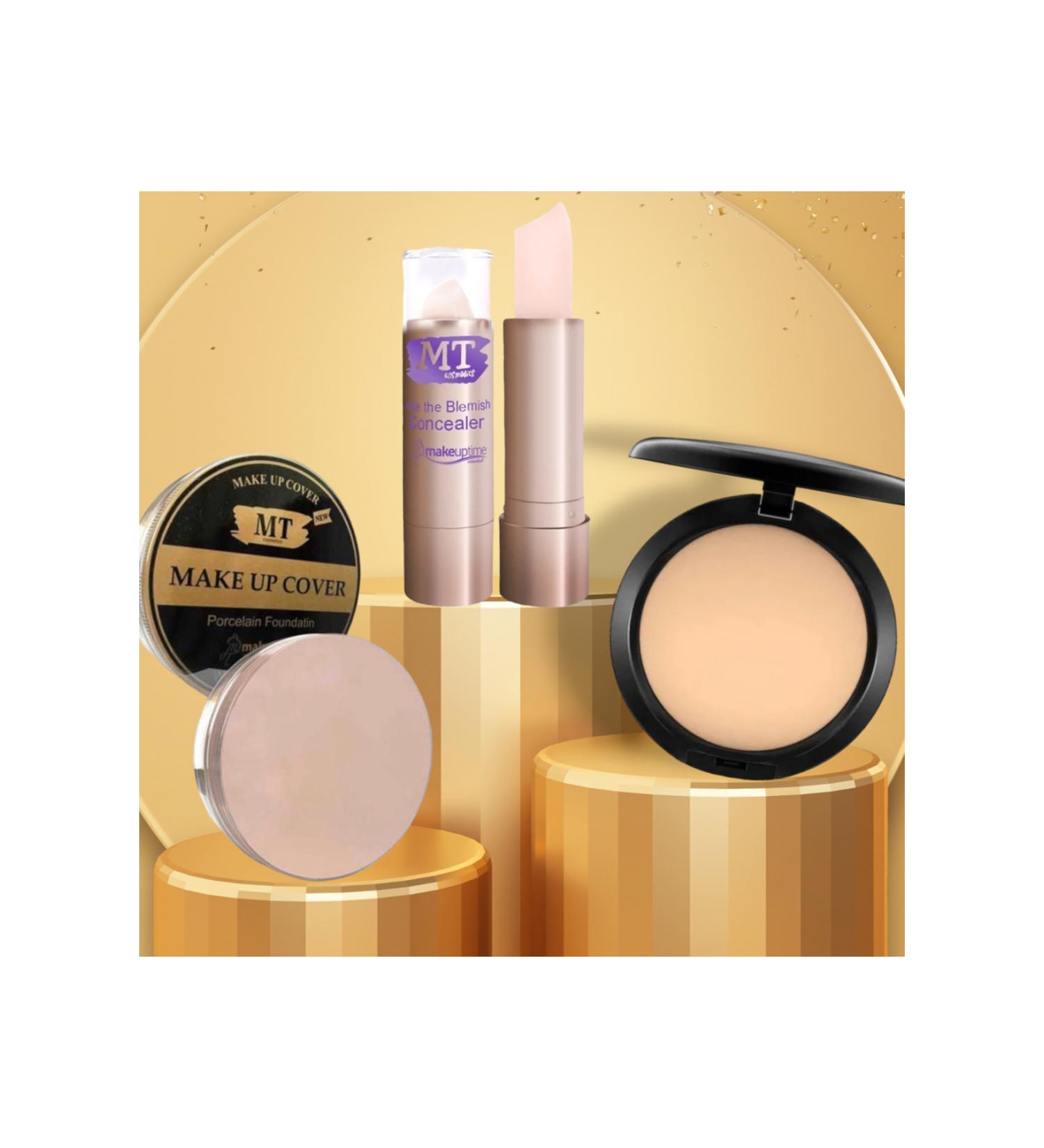 MT Porcelain Set of 3 Make-up Cover - Buy Online on GoSupps.com