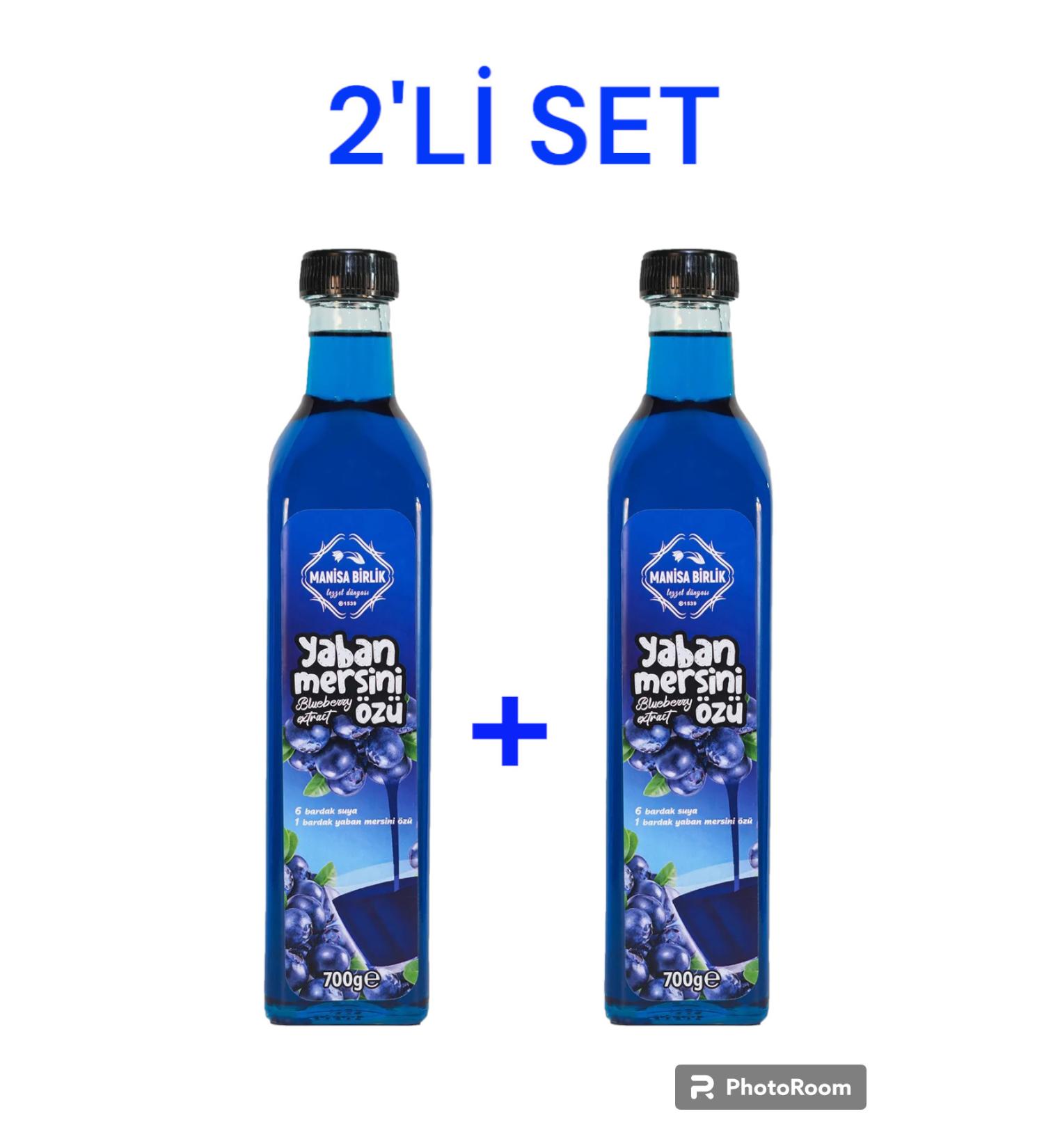 MAN SA B RL K Natural Blueberry Extract 650 Ml SET OF 2 - Buy Online on GoSupps.com