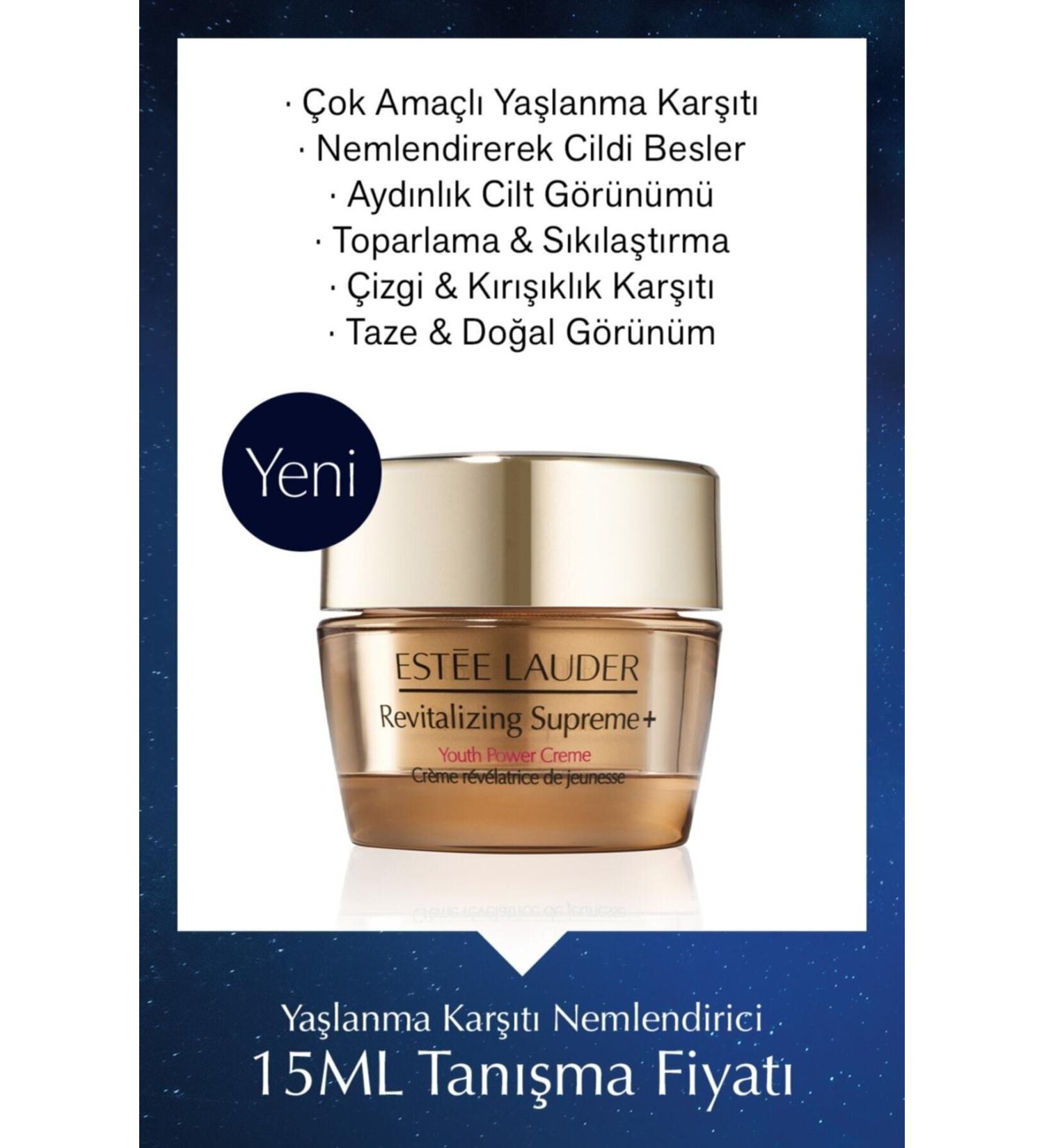 EST E LAUDER Estee Revitalizing Supreme Multi-Purpose Anti-Aging Cream 15ml Facelight232