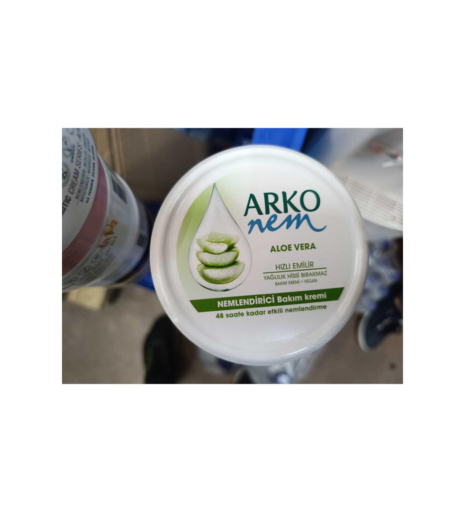 Arko NEM ALOE VERA MOISTURIZING CARE CREAM 250 ML