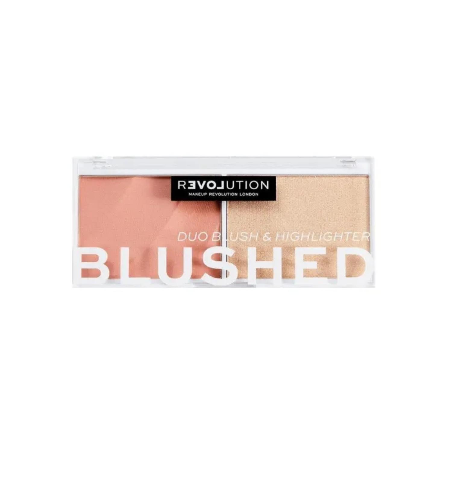 Revolution Relove By Revolution Duo Blush & Highlighter / Blushed 5057566511209