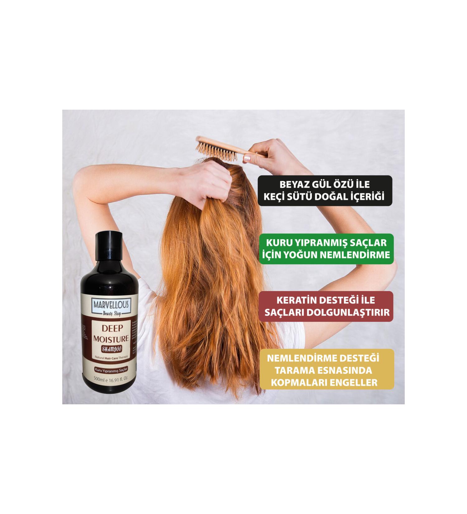 Marvellous DEEP MOISTURIZING SHAMPOO FOR DRY DAMAGED HAIR 500ML