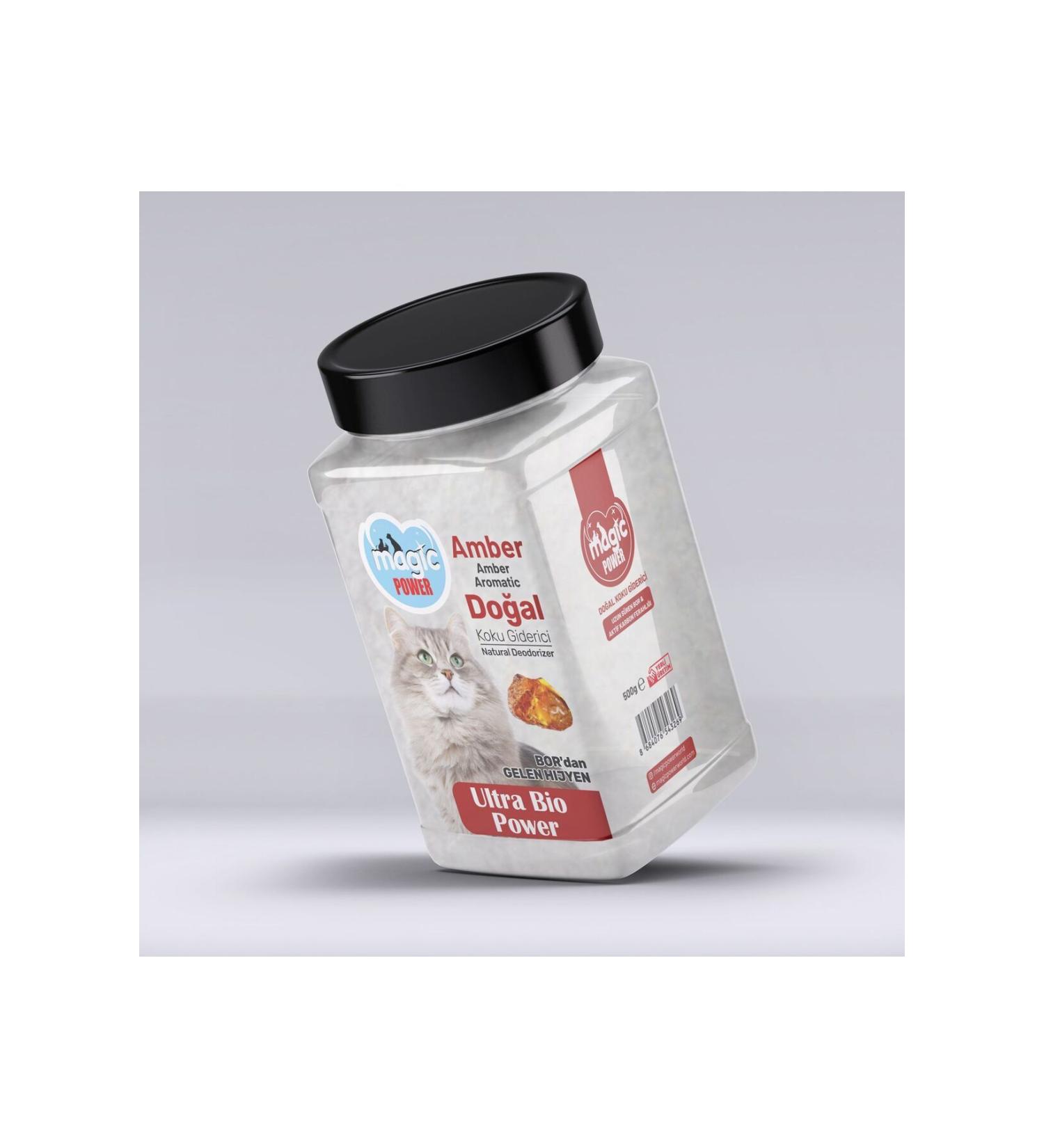 Magic Power Cat Litter Deodorizer Amber 500 gr