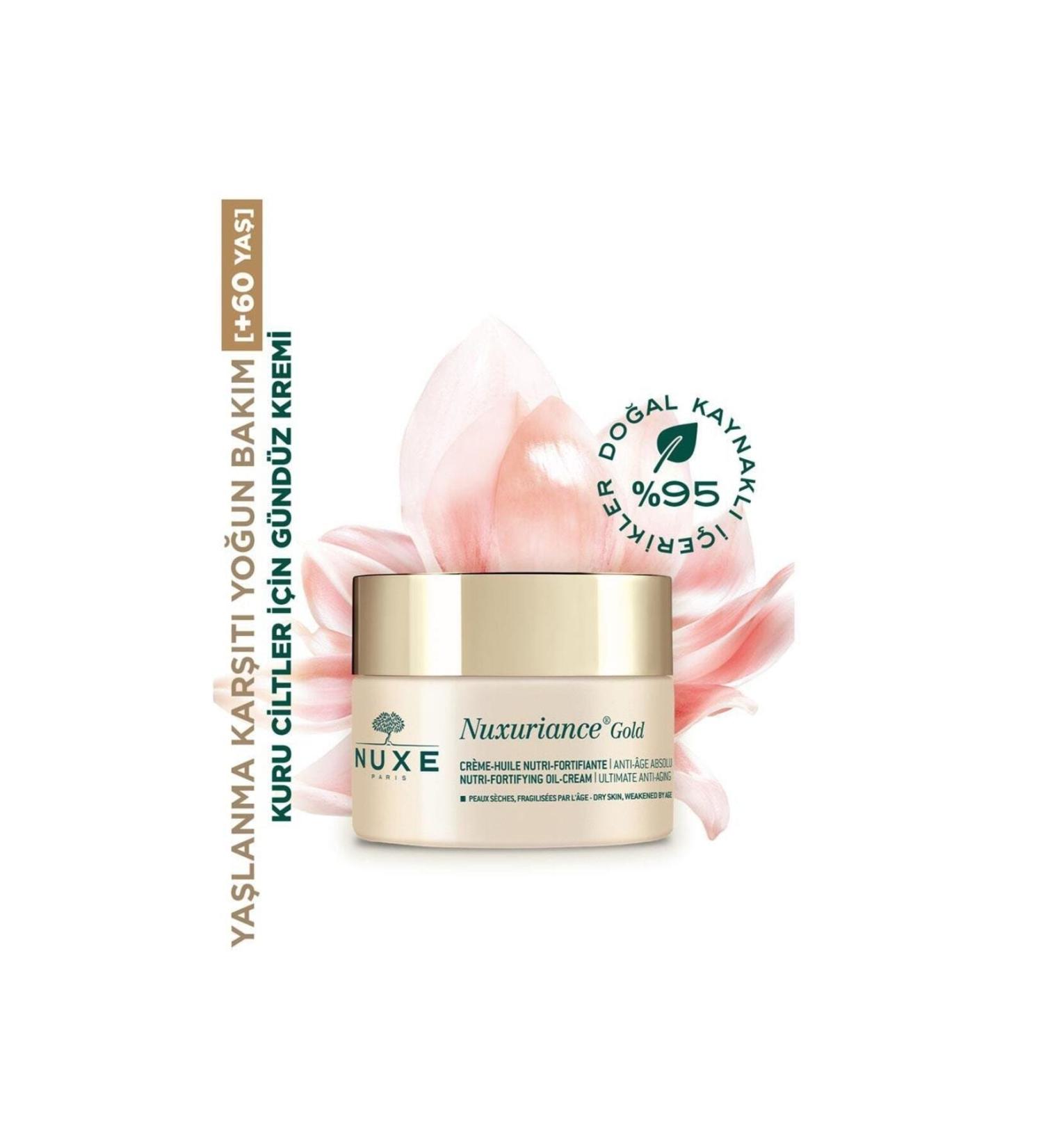 Nuxe Nuxuriance Gold Oil Cream Intensive Anti-Aging Day Cream 50ml Facelight259