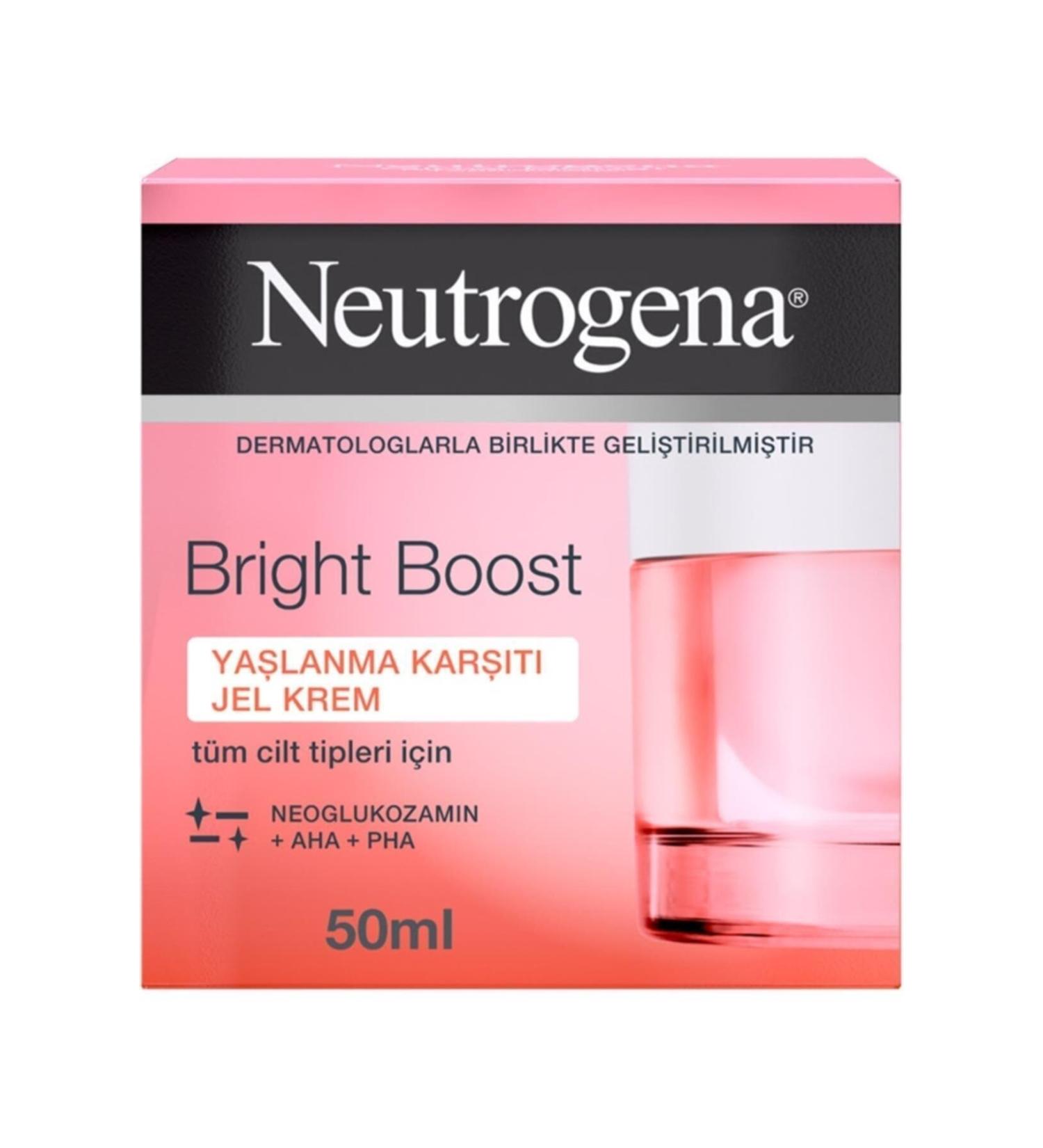 Neutrogena Bright Boost Moisturizing Anti-Aging Gel Cream 50 ml Facelight102