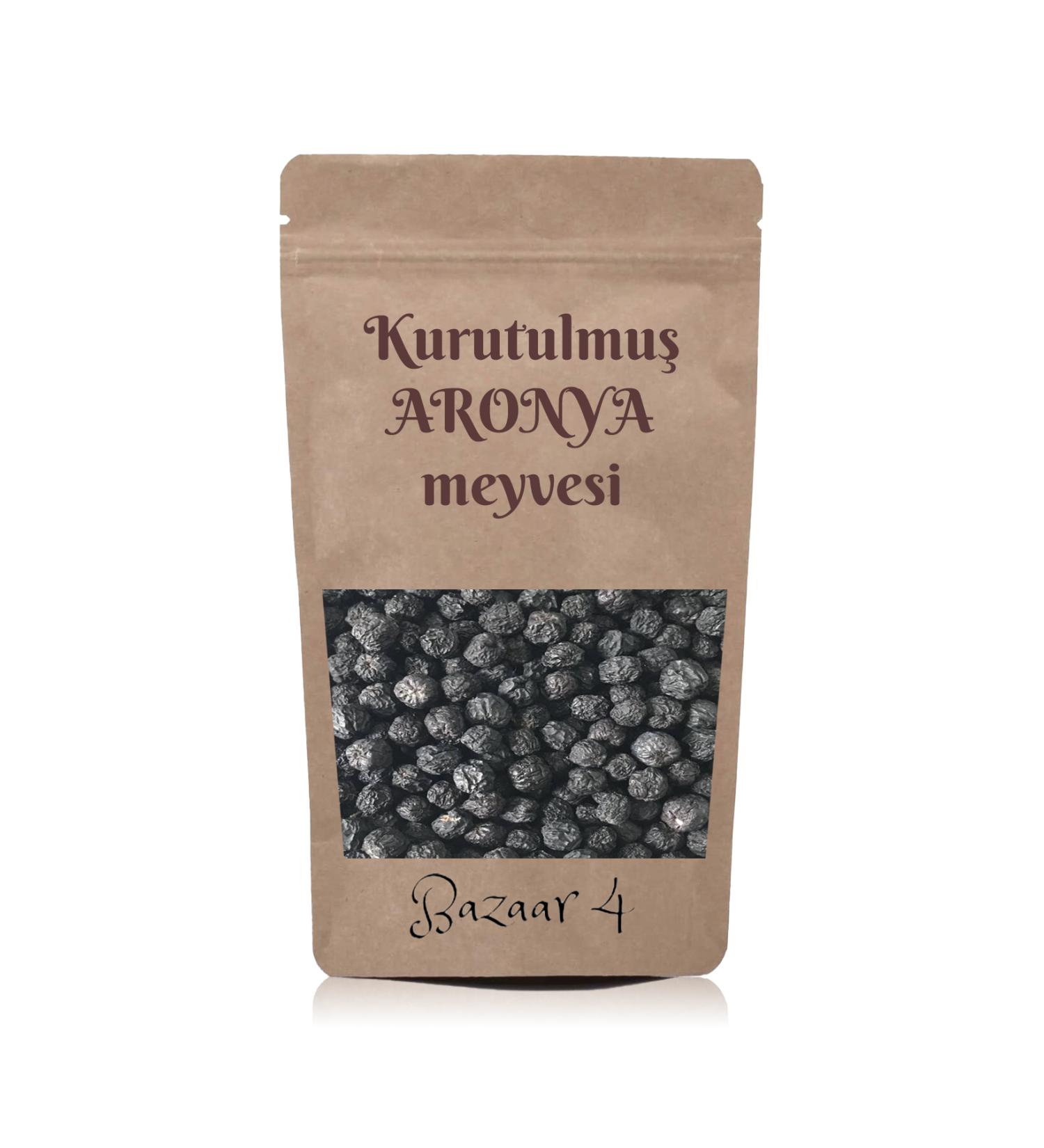 BAZAAR 4 Aronia Fruit - Aronia Dried 600 gr